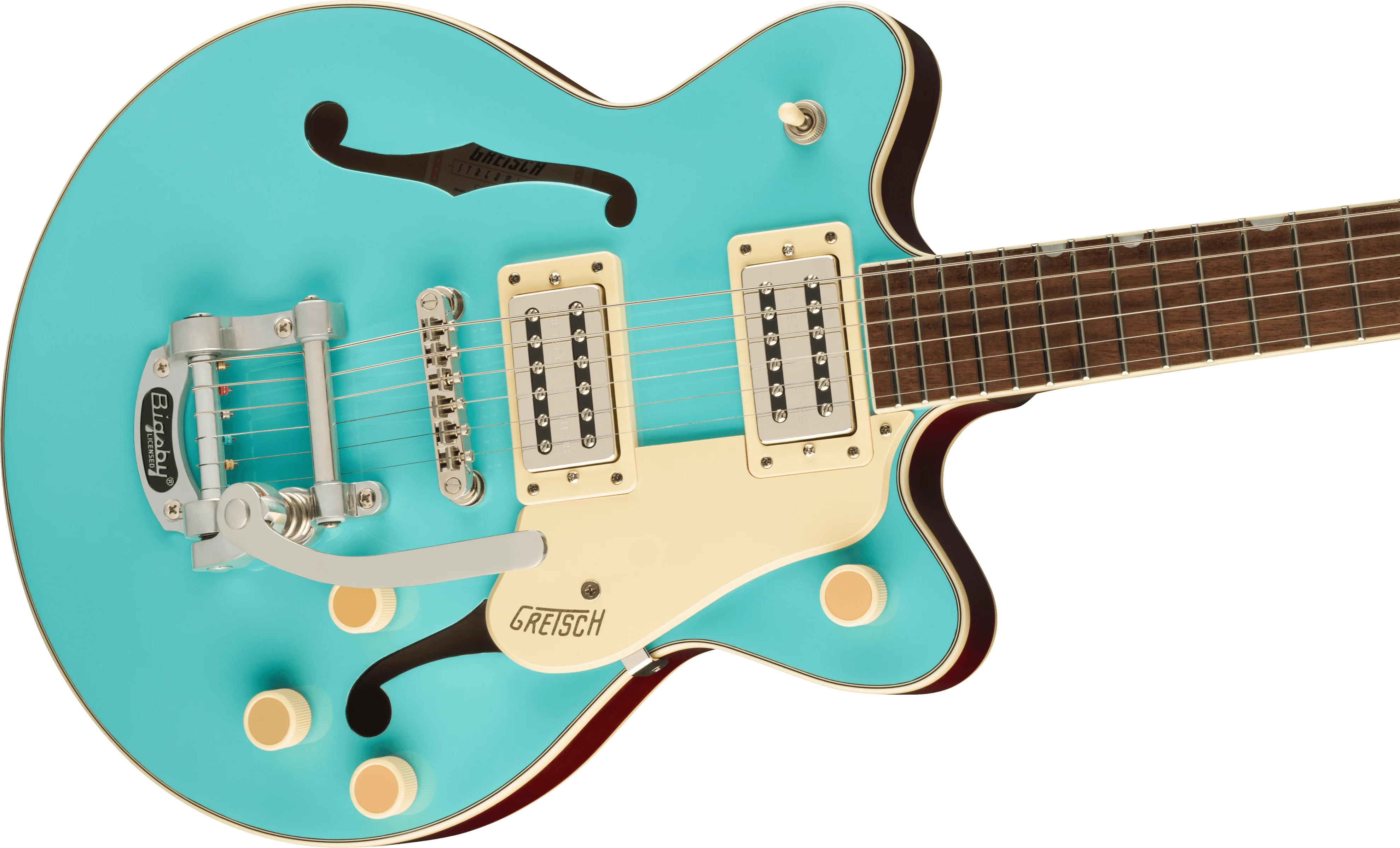 Gretsch G2655T Streamliner Center Block Jr. Double-Cut with Bigsby, Broad'Tron BT-3S Pickups - Image 4