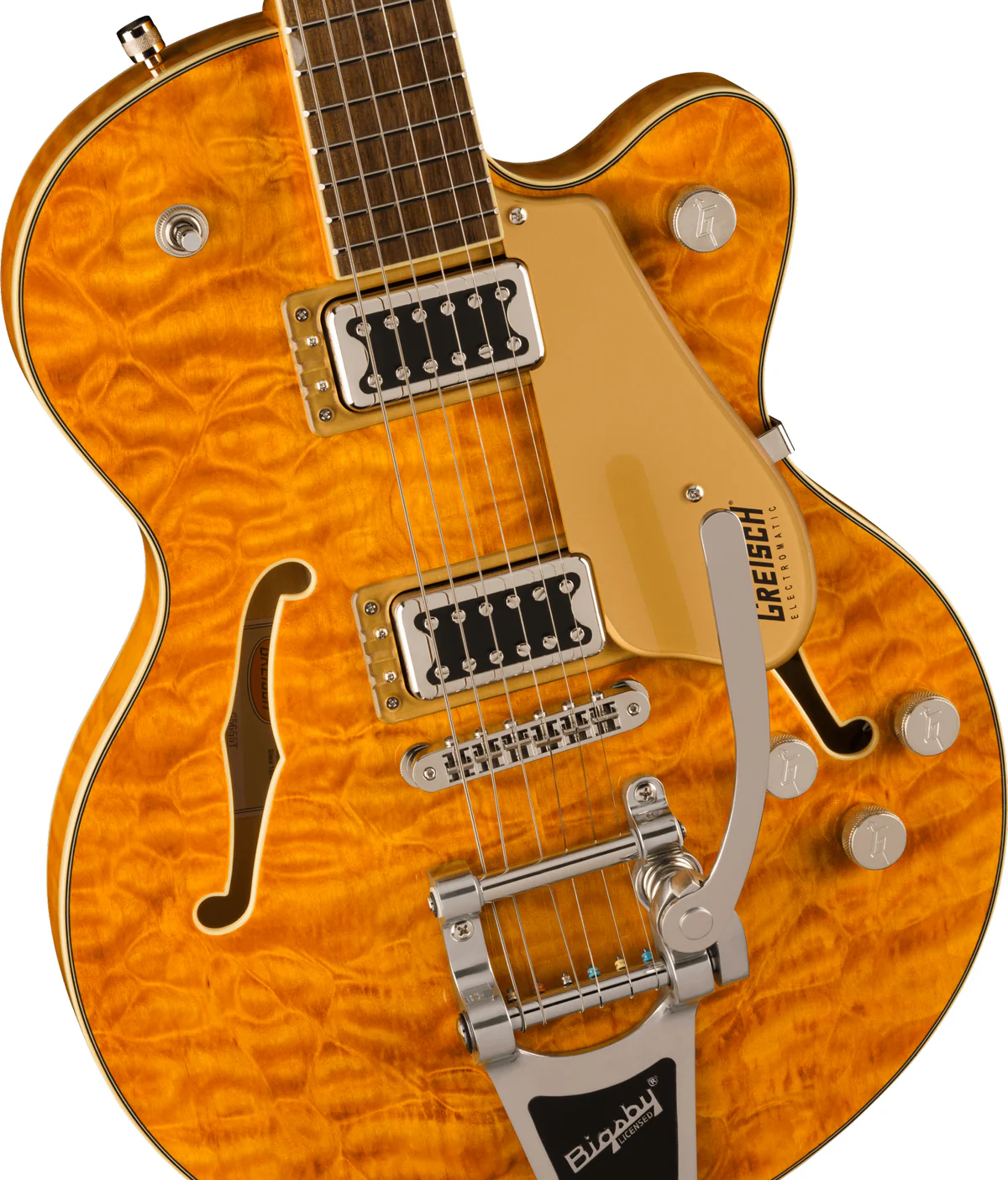 Gretsch G5655T-QM Electromatic Center Block Jr. Single-Cut Quilted Maple with/ Bigsby - Image 11