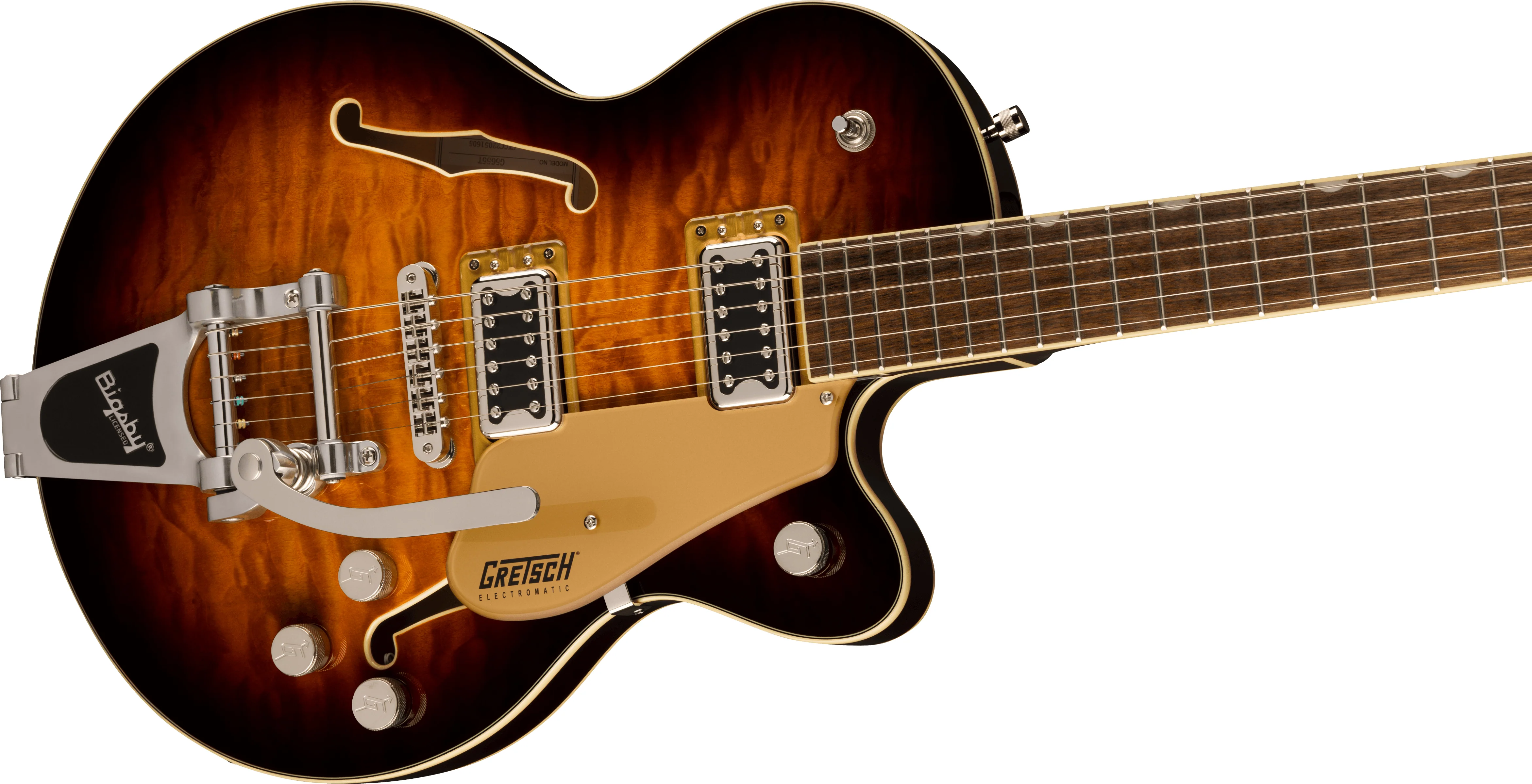 Gretsch G5655T-QM Electromatic Center Block Jr. Single-Cut Quilted Maple with/ Bigsby - Image 16