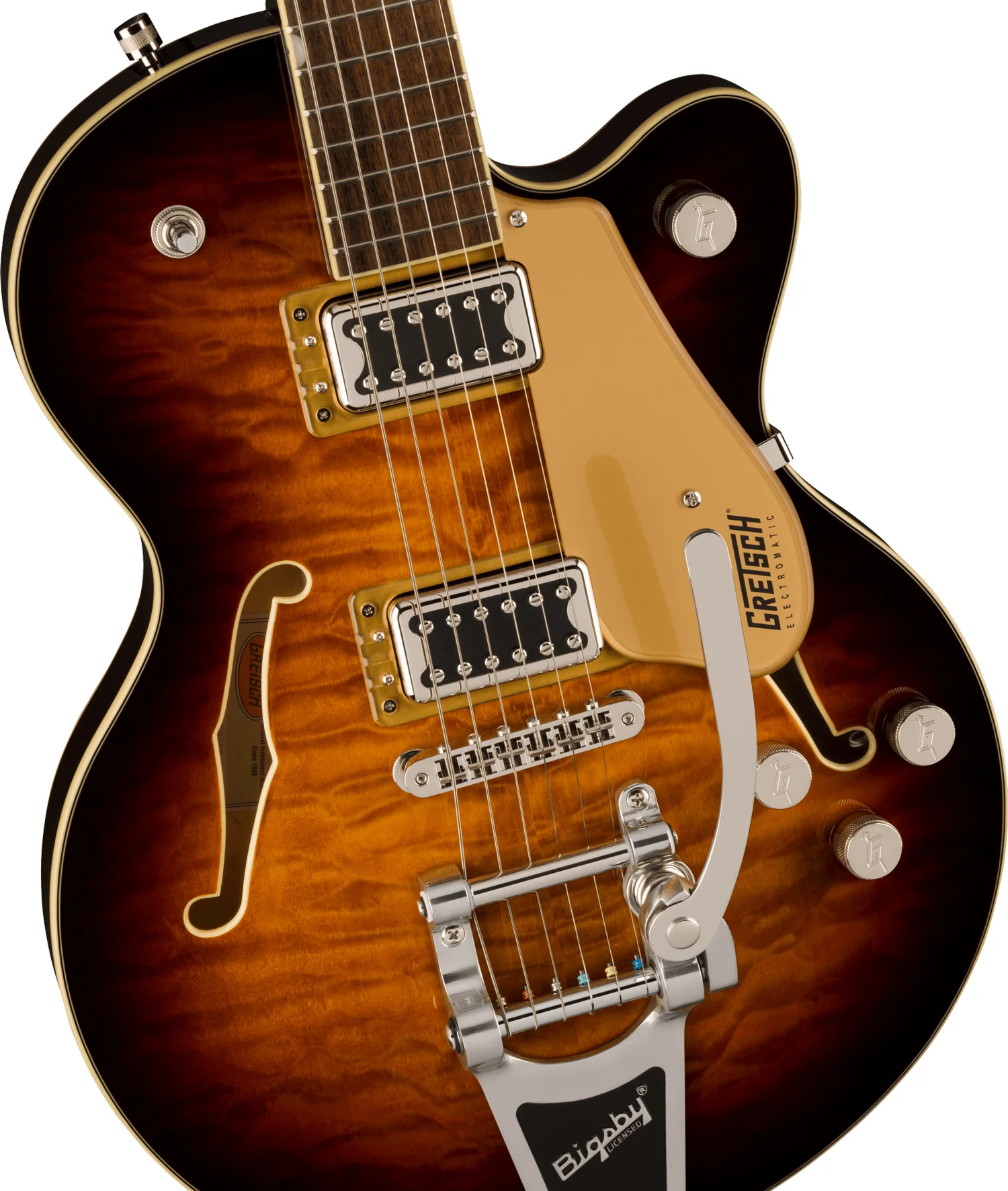 Gretsch G5655T-QM Electromatic Center Block Jr. Single-Cut Quilted Maple with/ Bigsby - Image 17