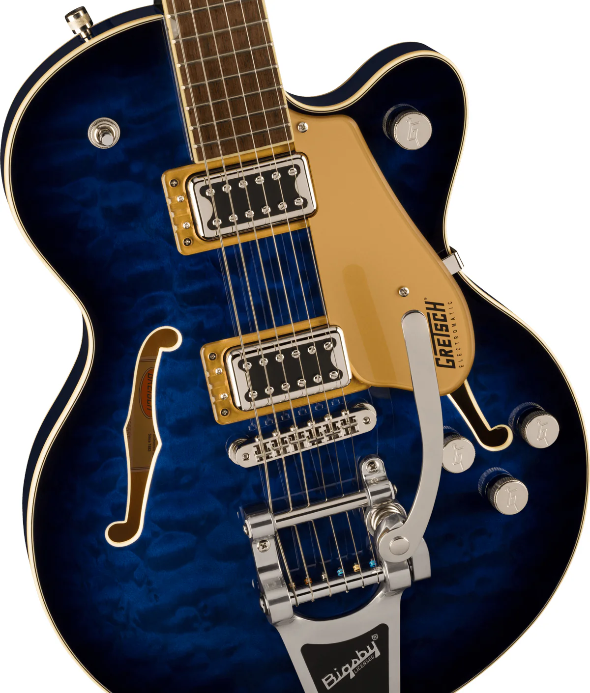 Gretsch G5655T-QM Electromatic Center Block Jr. Single-Cut Quilted Maple with/ Bigsby - Image 23