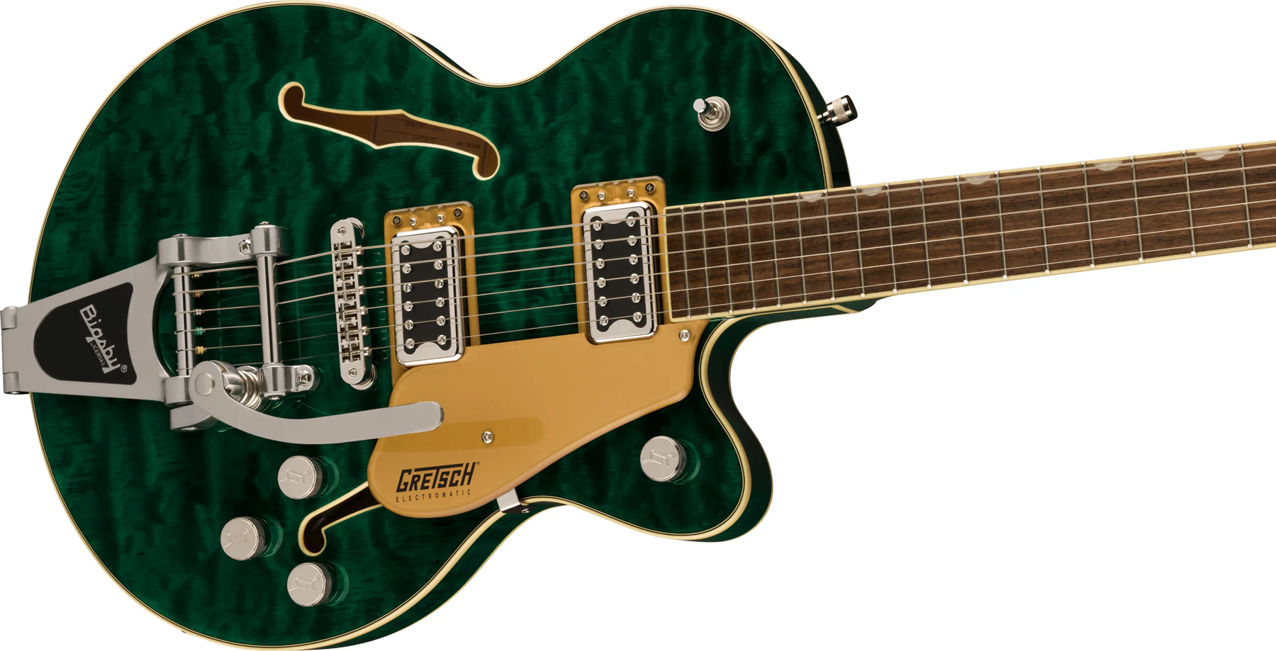 Gretsch G5655T-QM Electromatic Center Block Jr. Single-Cut Quilted Maple with/ Bigsby - Image 4