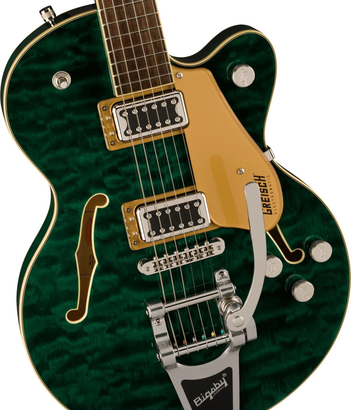 Gretsch G5655T-QM Electromatic Center Block Jr. Single-Cut Quilted Maple with/ Bigsby - Image 5
