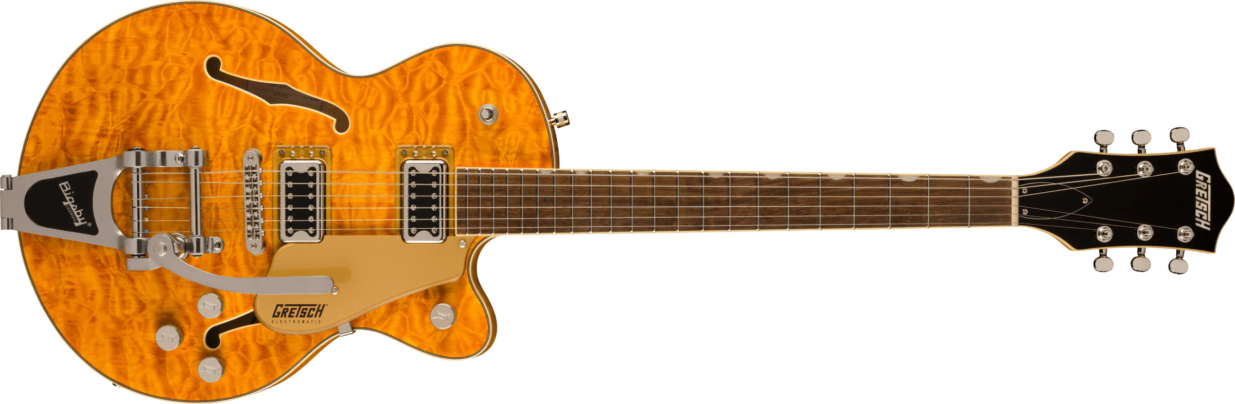 Gretsch G5655T-QM Electromatic Center Block Jr. Single-Cut Quilted Maple with/ Bigsby - Image 8