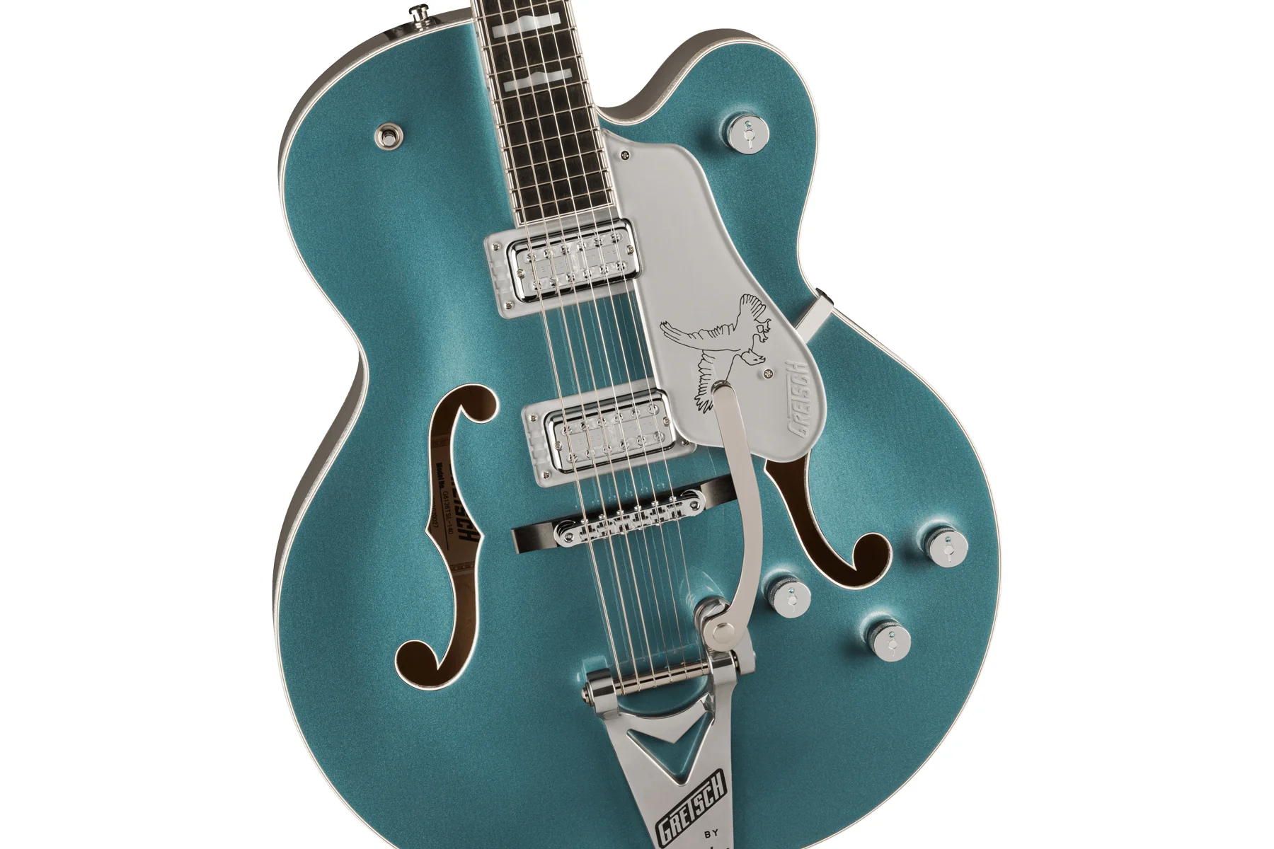 Gretsch G6136T-140 LTD 140th Double Platinum Falcon with String-Thru Bigsby - Image 4