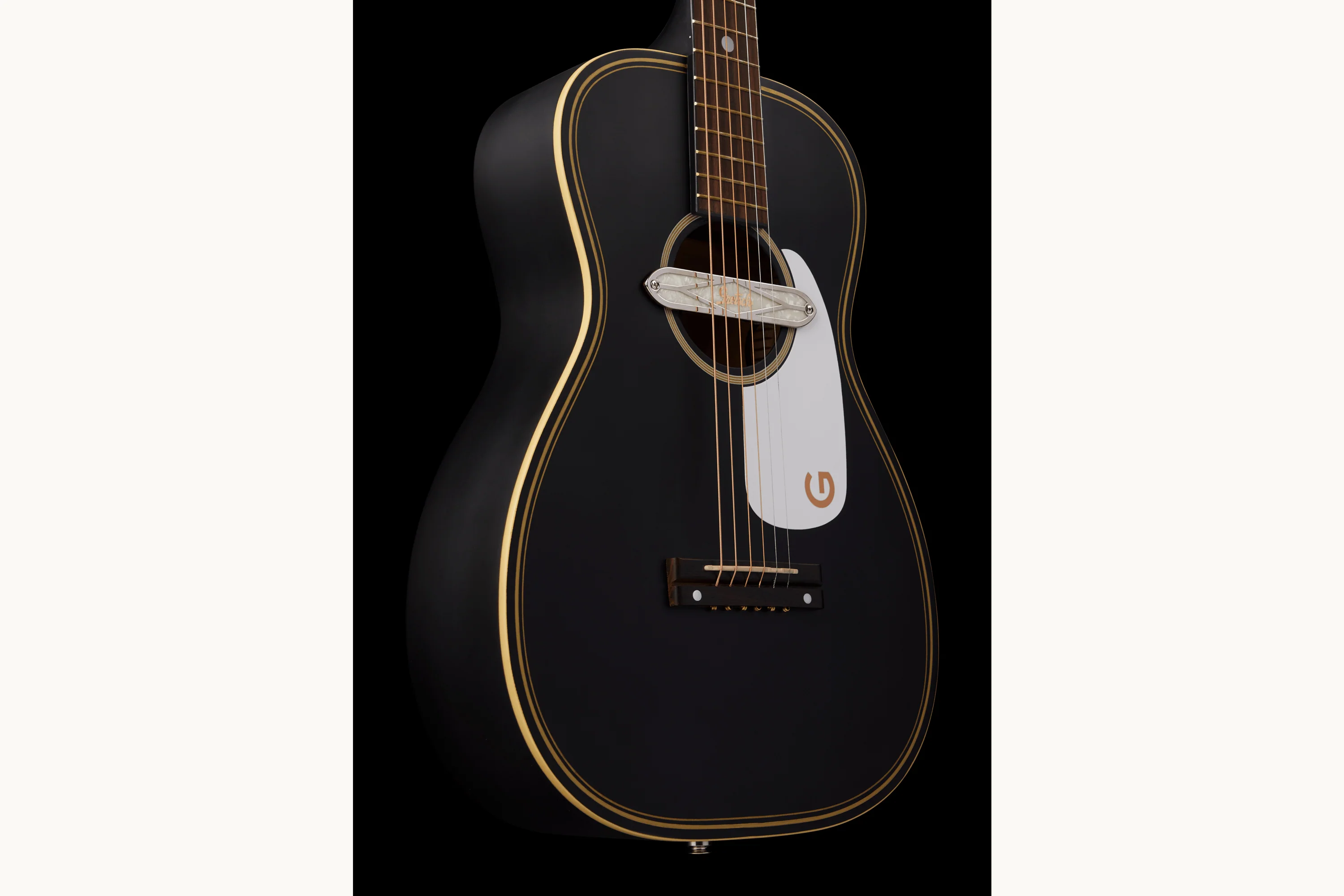 Gretsch G9520E Gin Rickey Acoustic/Electric Smokestack Black - Image 3