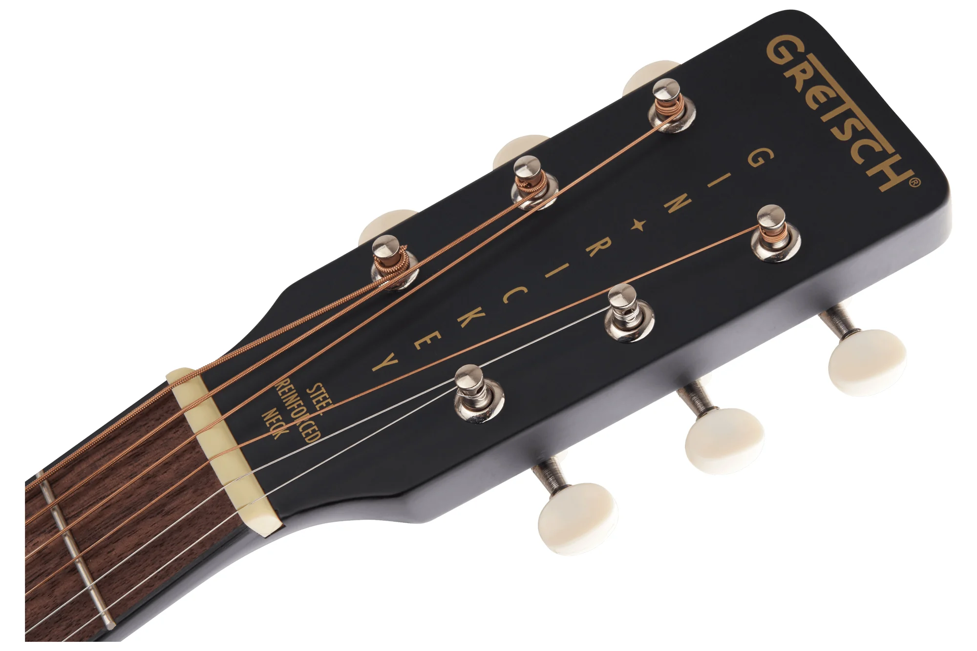 Gretsch G9520E Gin Rickey Acoustic/Electric Smokestack Black - Image 7