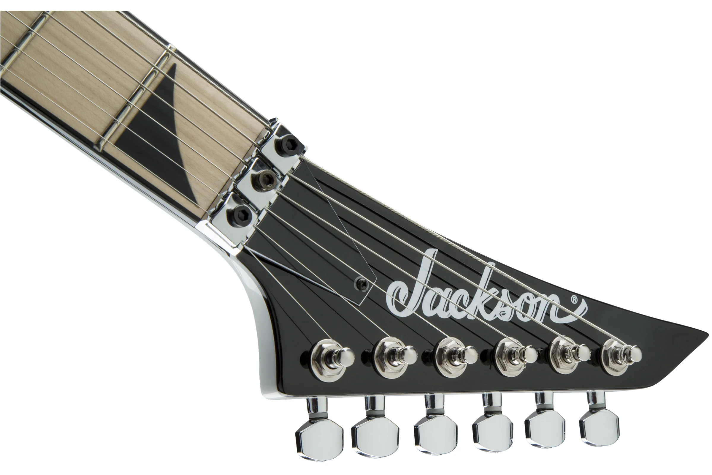 Jackson X Series Rhoads RRX24M, Snow White with Black Pinstripes - Image 8