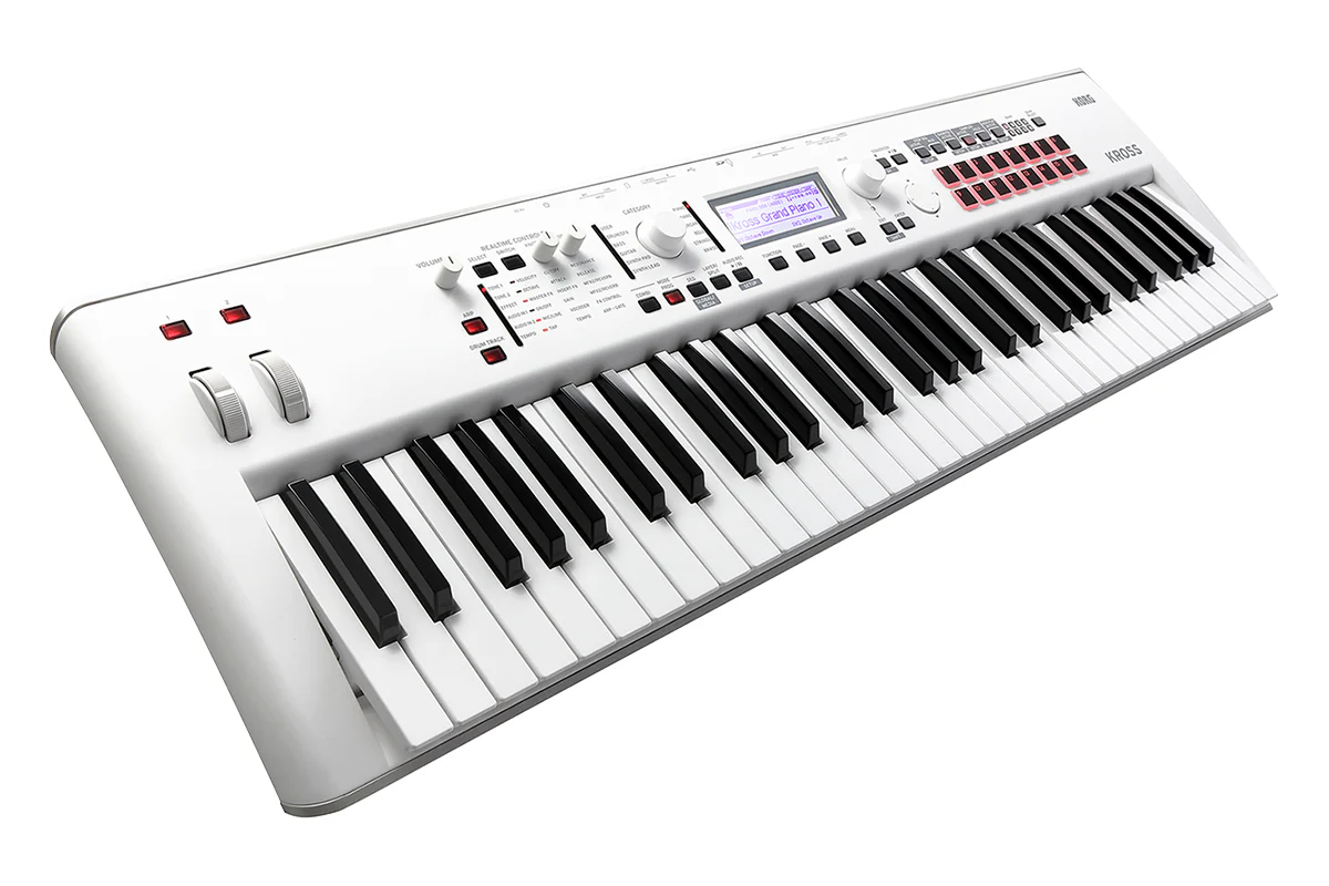 Korg Limited Edition Kross2 - Pure White - Image 3