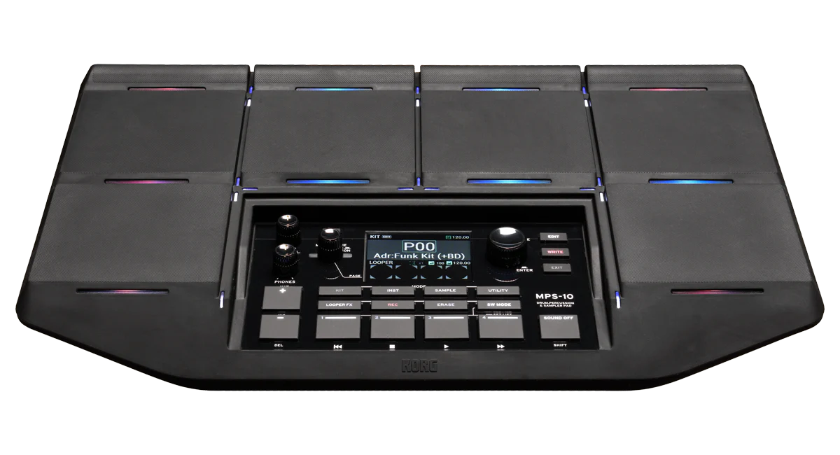 Korg MPS-10 Drum, Percussion & Sampler Pad - Image 2