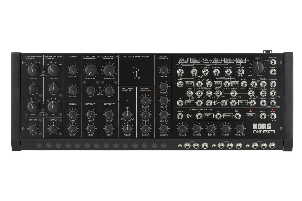 Korg MS-20M Kit + SQ-1 Monophonic Synthesizer Module Kit - Image 3