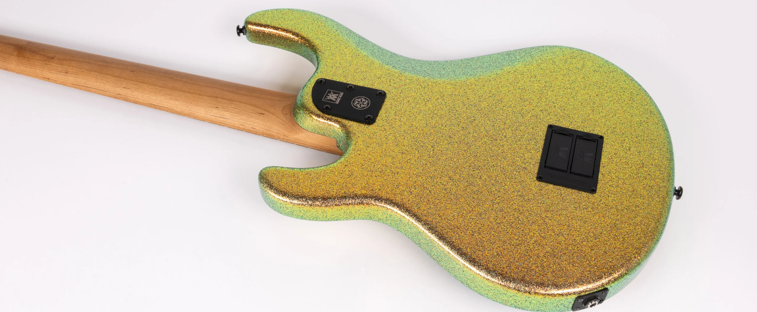 Music Man DarkRay 5 Bass, Gold Bar - Image 3