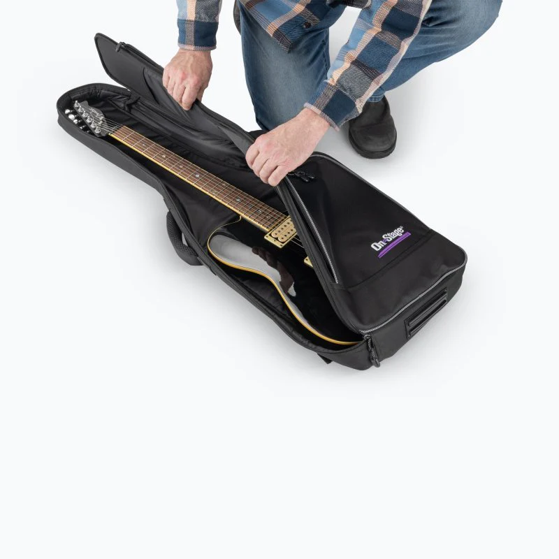 On Stage GBE4770 Standard Electric Guitar Gig Bag - Image 9