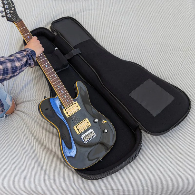 On Stage GBE4990CG Deluxe Electric Guitar Gig Bag - Image 12