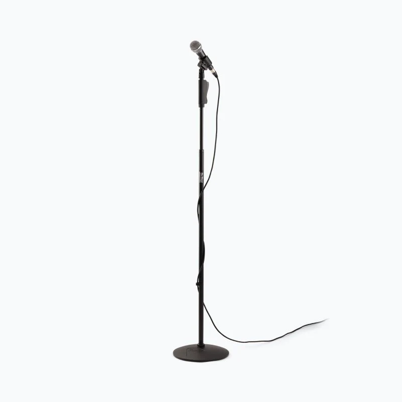 On Stage MS9510 Production-Grade One-Handed Mic Stand with Round Base - Image 4