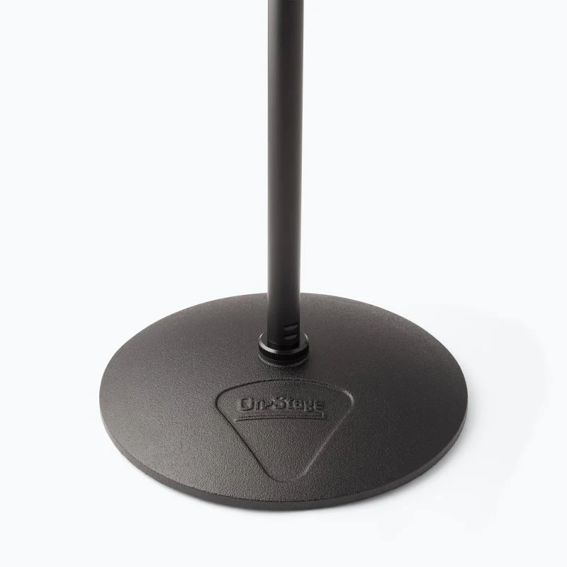 On Stage MS9510 Production-Grade One-Handed Mic Stand with Round Base - Image 7