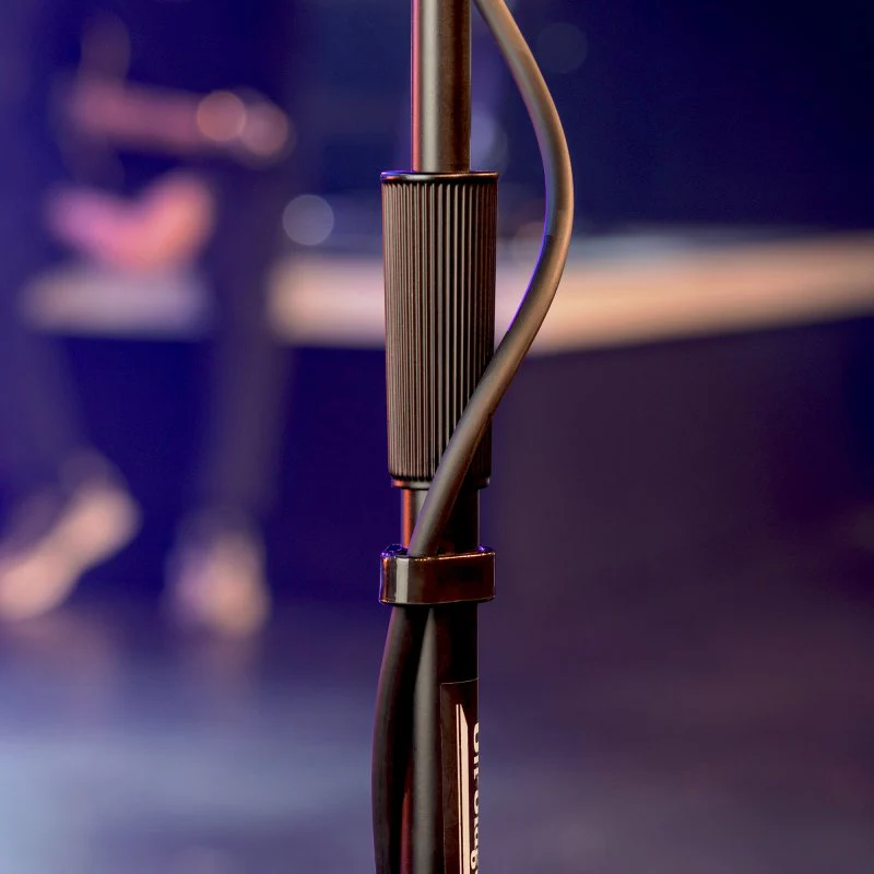 On Stage MS9701TB Production-Grade Mic Stand with Tripod Base and Telescoping Boom Arm - Image 11