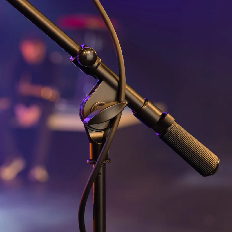 On Stage MS9701TB Production-Grade Mic Stand with Tripod Base and Telescoping Boom Arm - Image 13