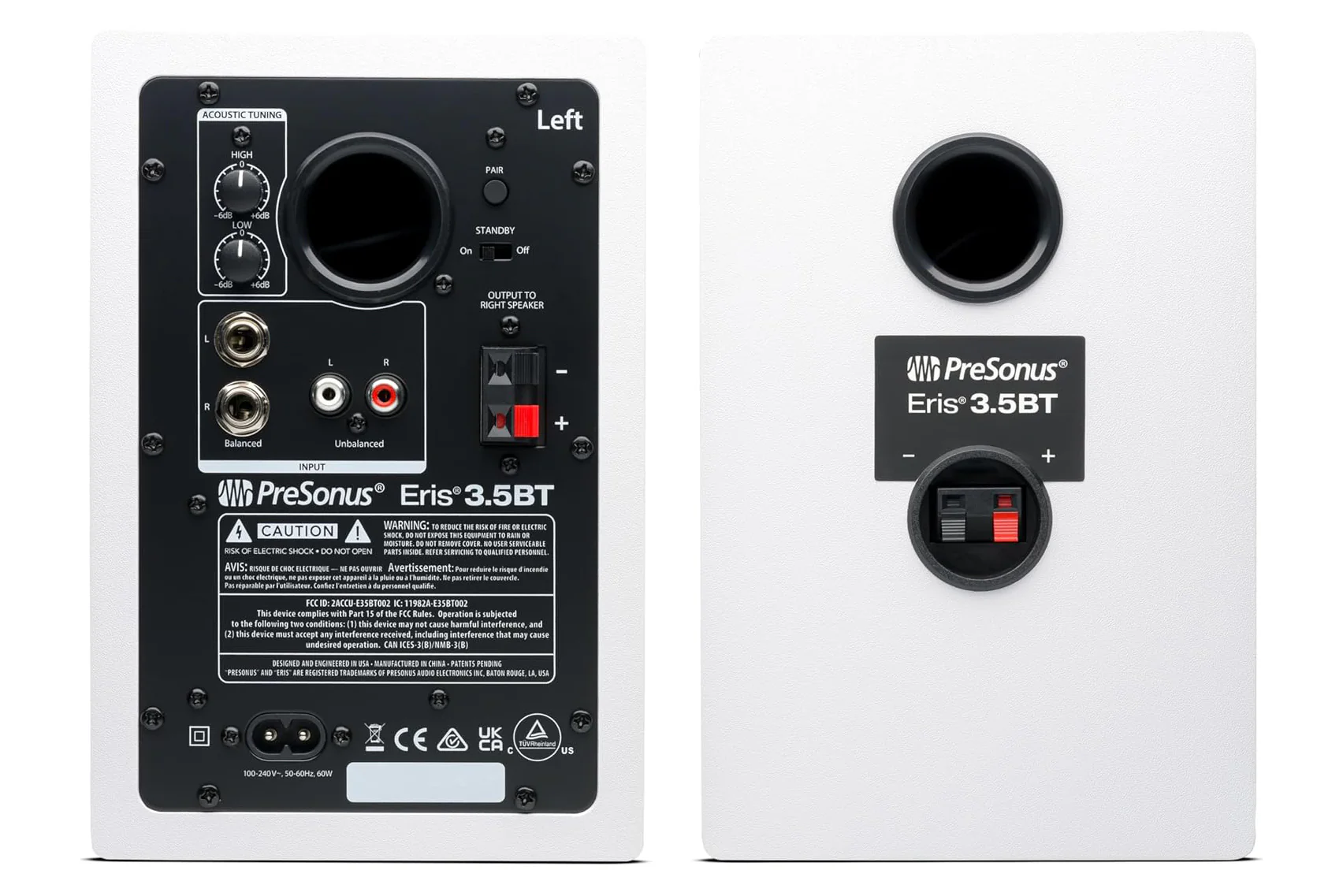 PreSonus Eris 3.5BT 2nd Gen Studio Monitor (1 Pair) - Image 4