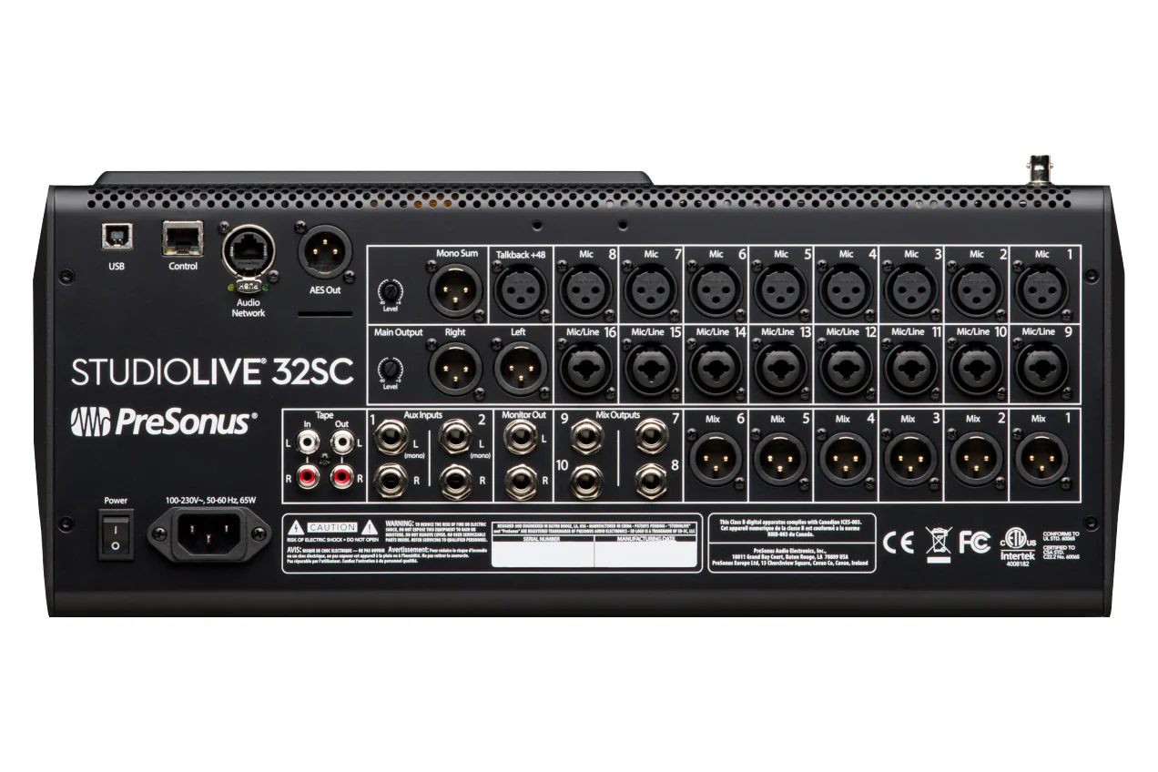 PreSonus StudioLive Series III 32SC Digital Console Mixer - Image 2