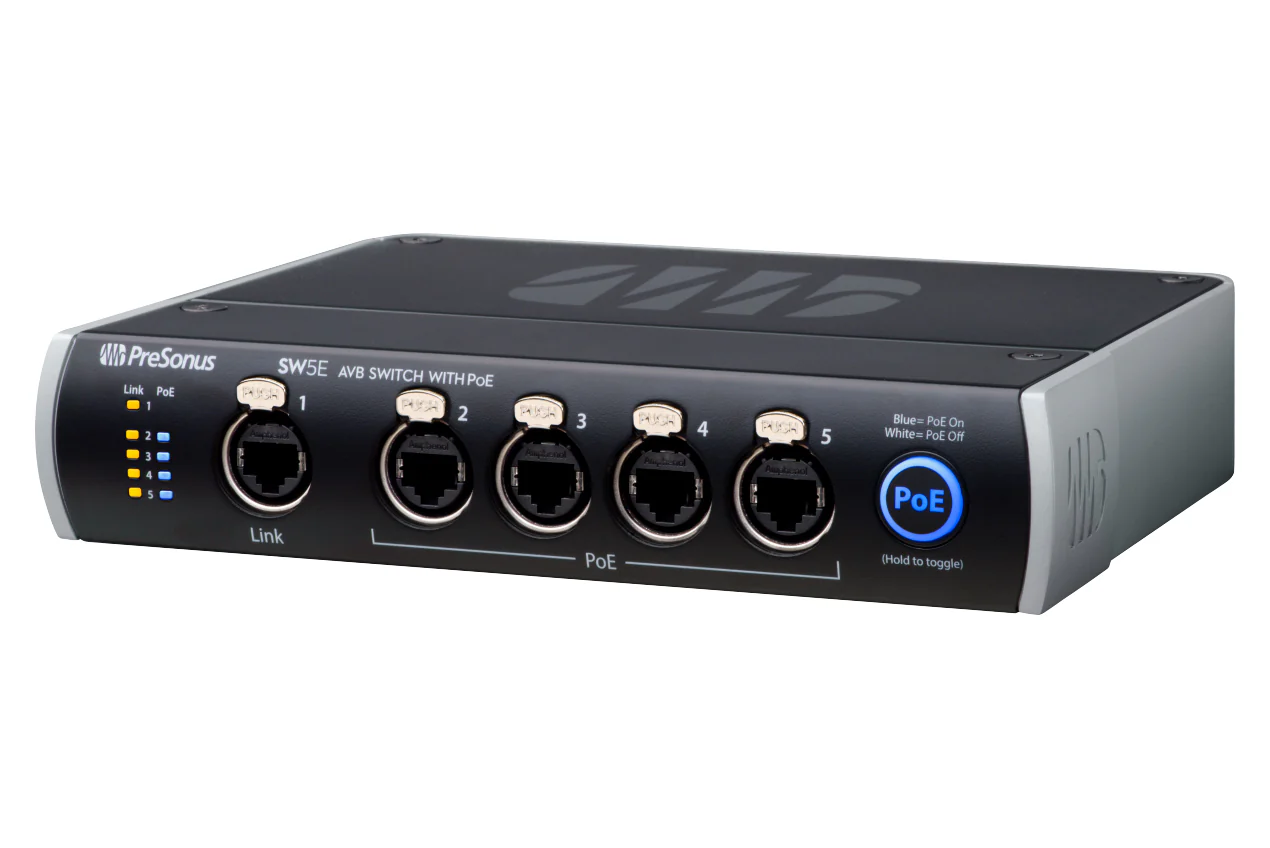 PreSonus SW5E Network Switch and Bridge - Image 3