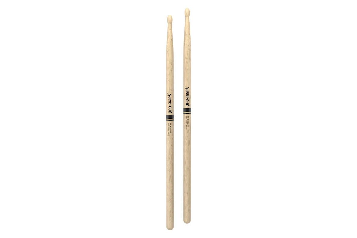ProMark Classic Attack 5B Shira Kashi Oak Drumstick, Oval Wood Tip - Image 4