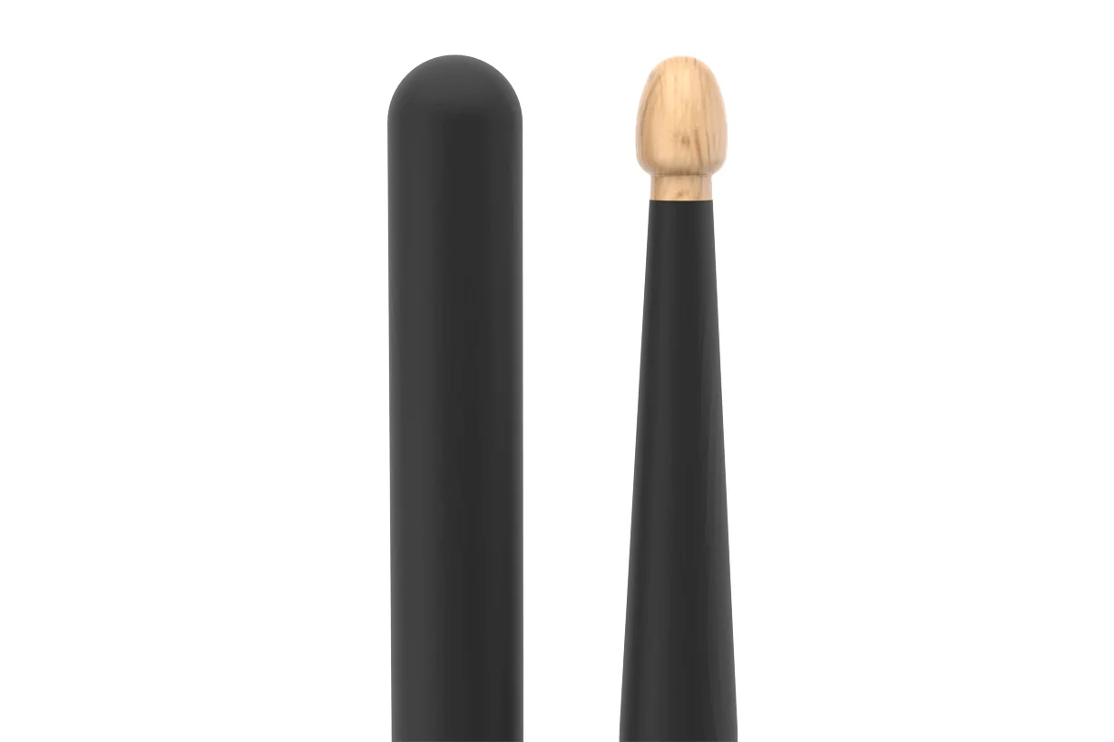 ProMark Rebound 5AB ActiveGrip Hickory Drumstick, Acorn Wood Tip - Image 3