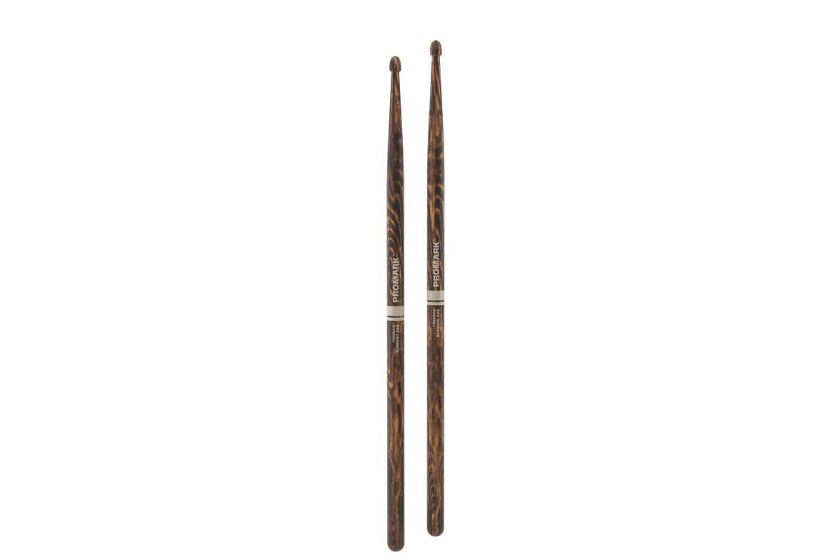 ProMark Rebound 5AB FireGrain Hickory Drumstick, Acorn Wood Tip - Image 2