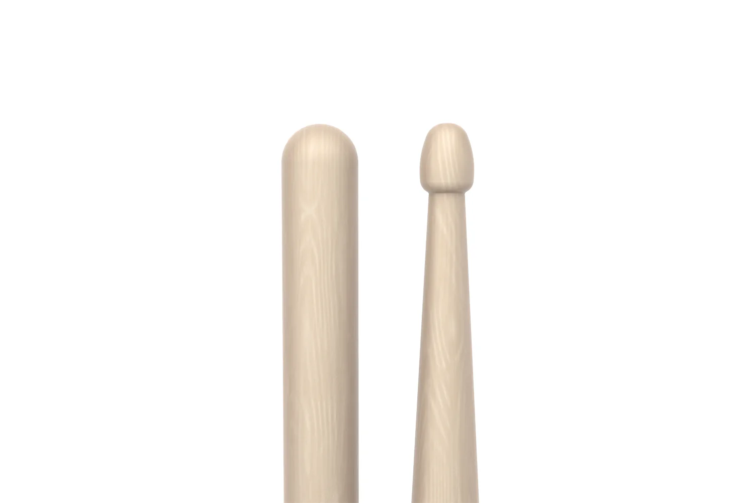 Promark Rebound 5B Raw Hickory drumstick, Acorn Wood Tip - Image 3
