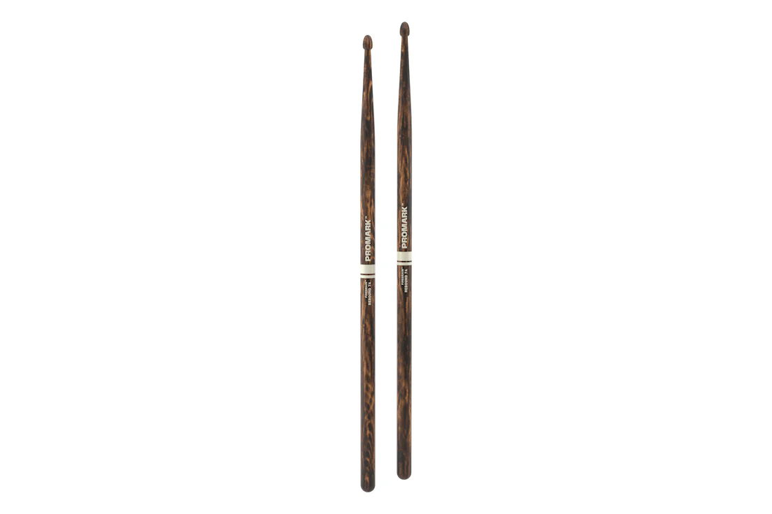 ProMark Rebound 7A FireGrain Hickory Drumstick, Acorn Wood Tip - Image 3