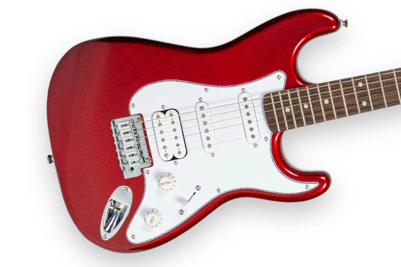 Squier FSR Affinity Series Stratocaster Junior HSS, Candy Apple Red - Image 2