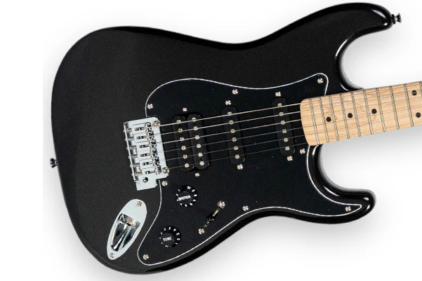 Squier FSR Affinity Series Stratocaster Junior HSS, Metallic Black - Image 2
