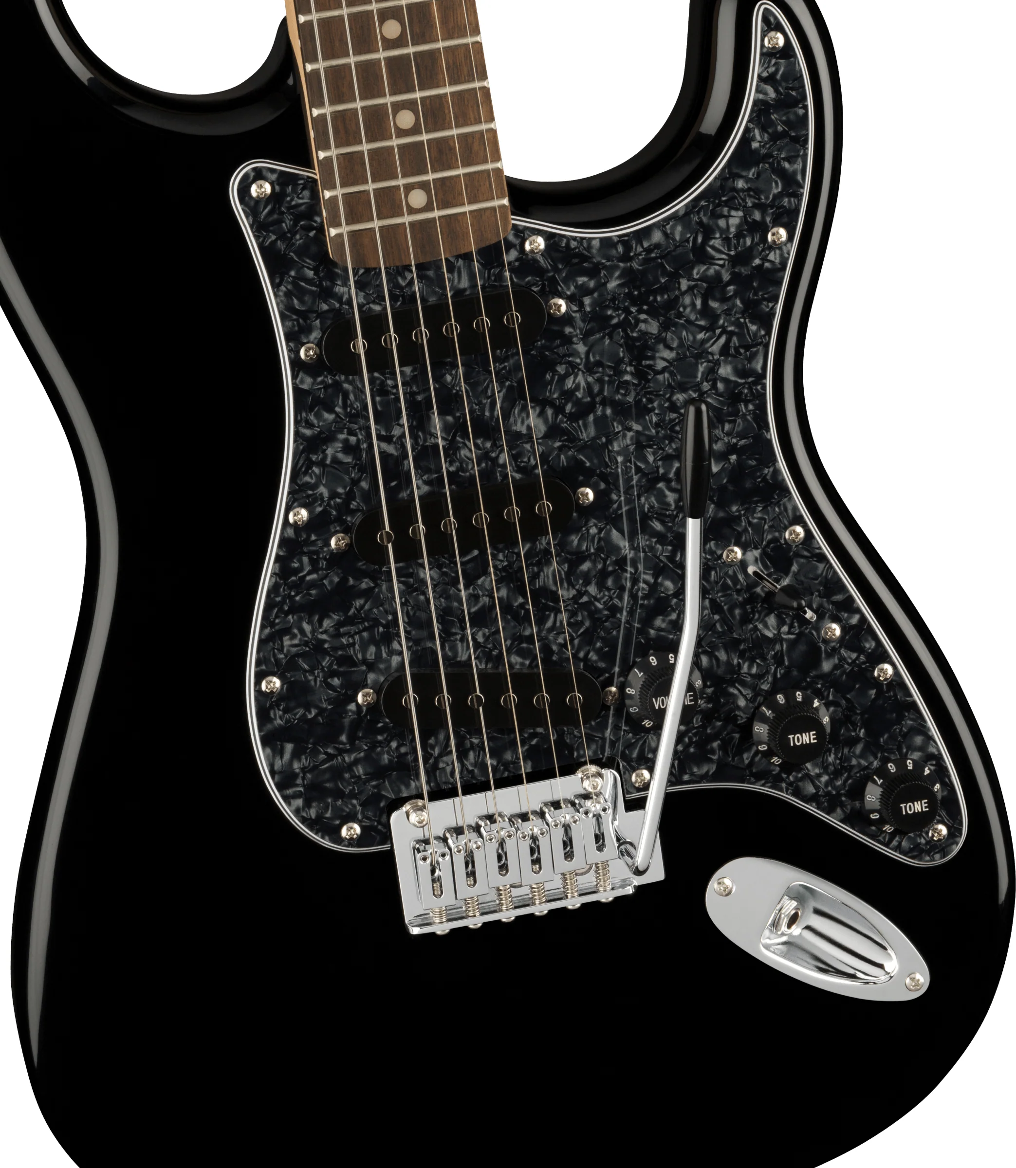 Squier FSR Affinity Series Stratocaster, Pearloid Pickguard - Image 17