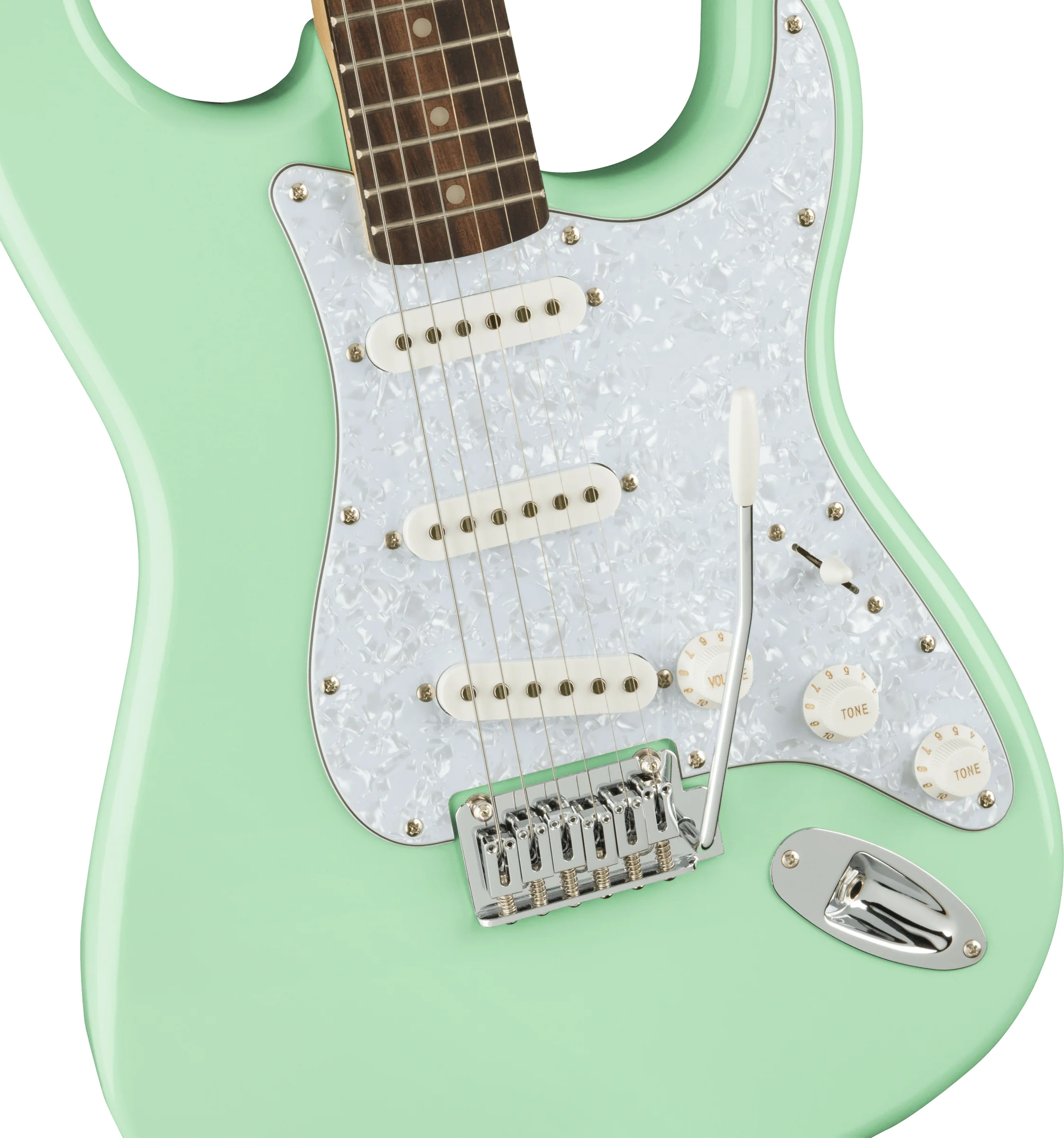 Squier FSR Affinity Series Stratocaster, Pearloid Pickguard - Image 5