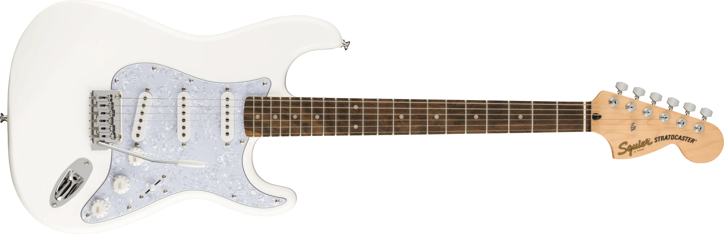 Squier FSR Affinity Series Stratocaster, Pearloid Pickguard - Image 8
