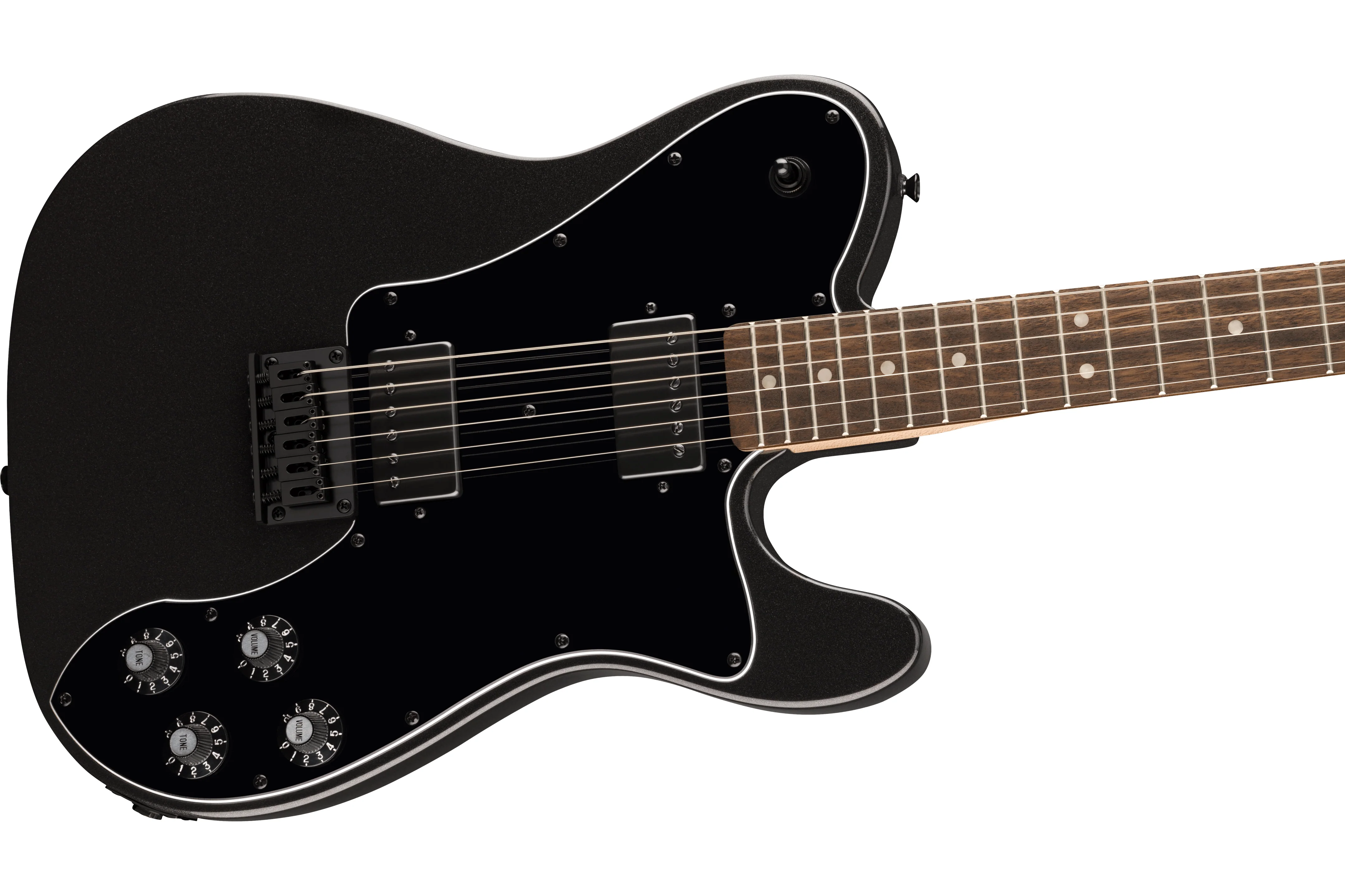 Squier FSR Affinity Series Telecaster Deluxe, Metallic Black - Image 3