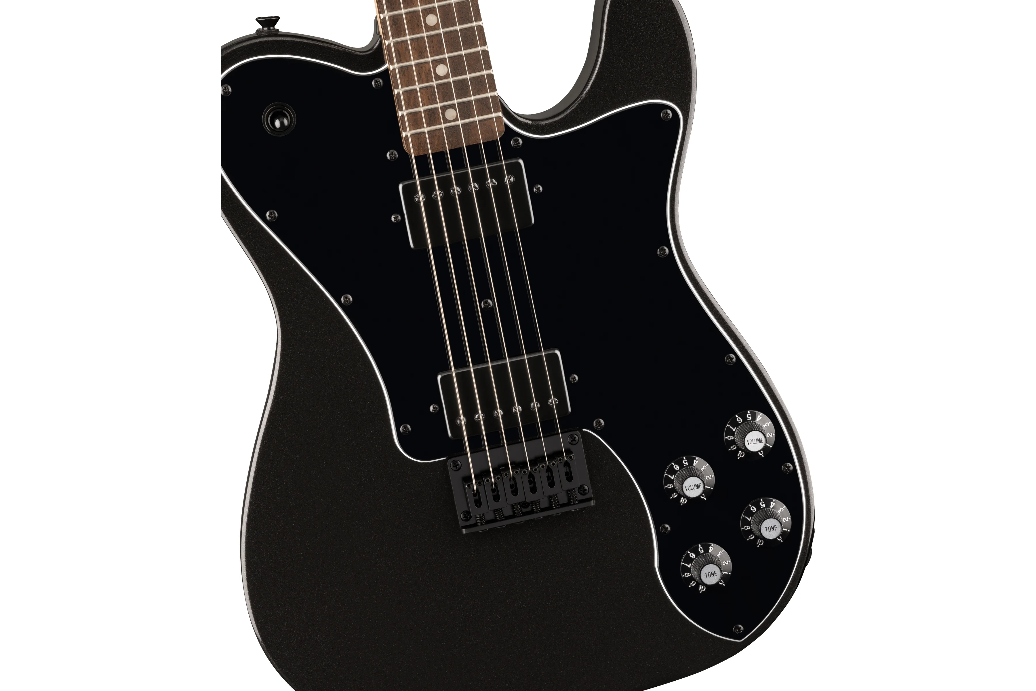 Squier FSR Affinity Series Telecaster Deluxe, Metallic Black - Image 4
