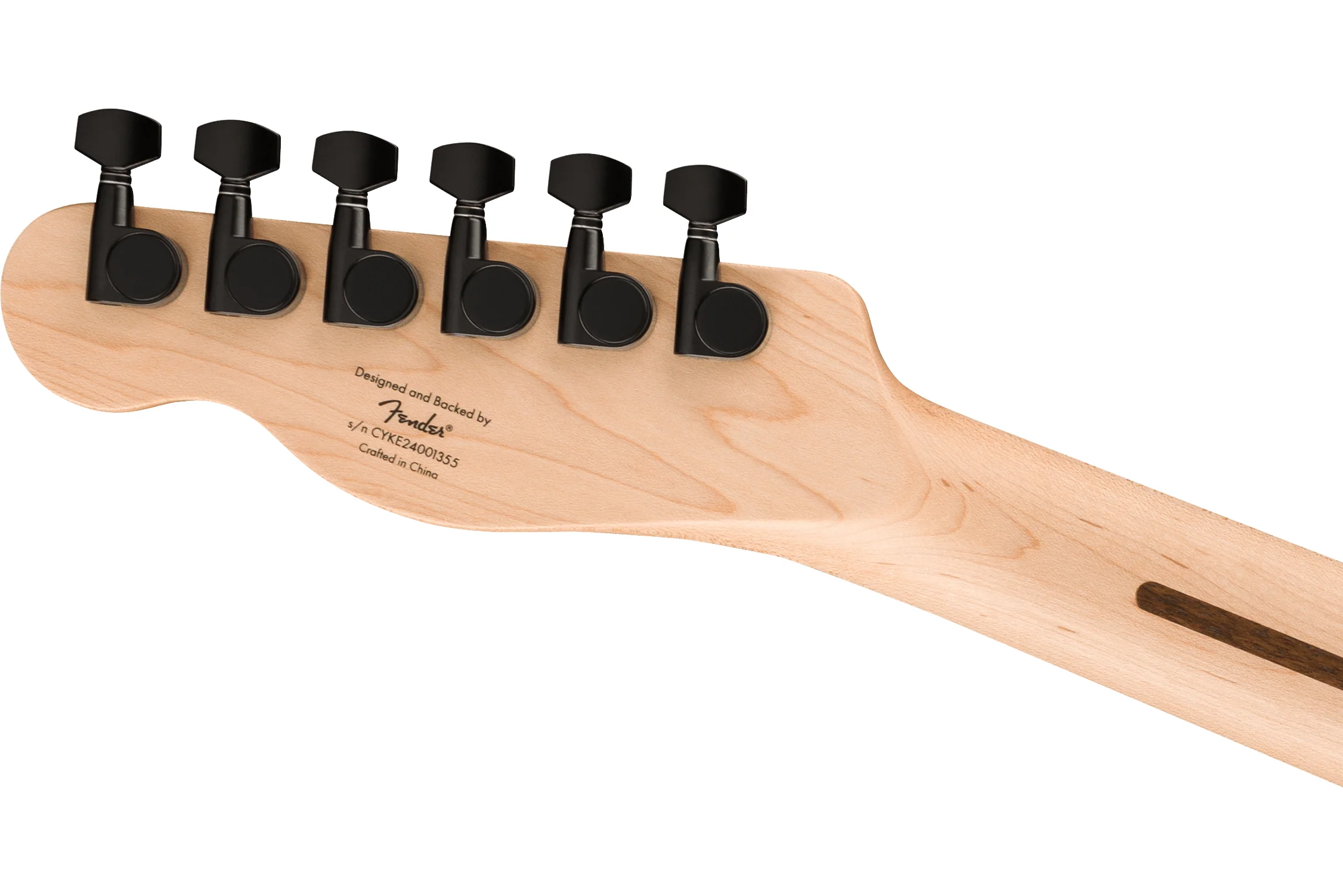 Squier FSR Affinity Series Telecaster Deluxe, Metallic Black - Image 6