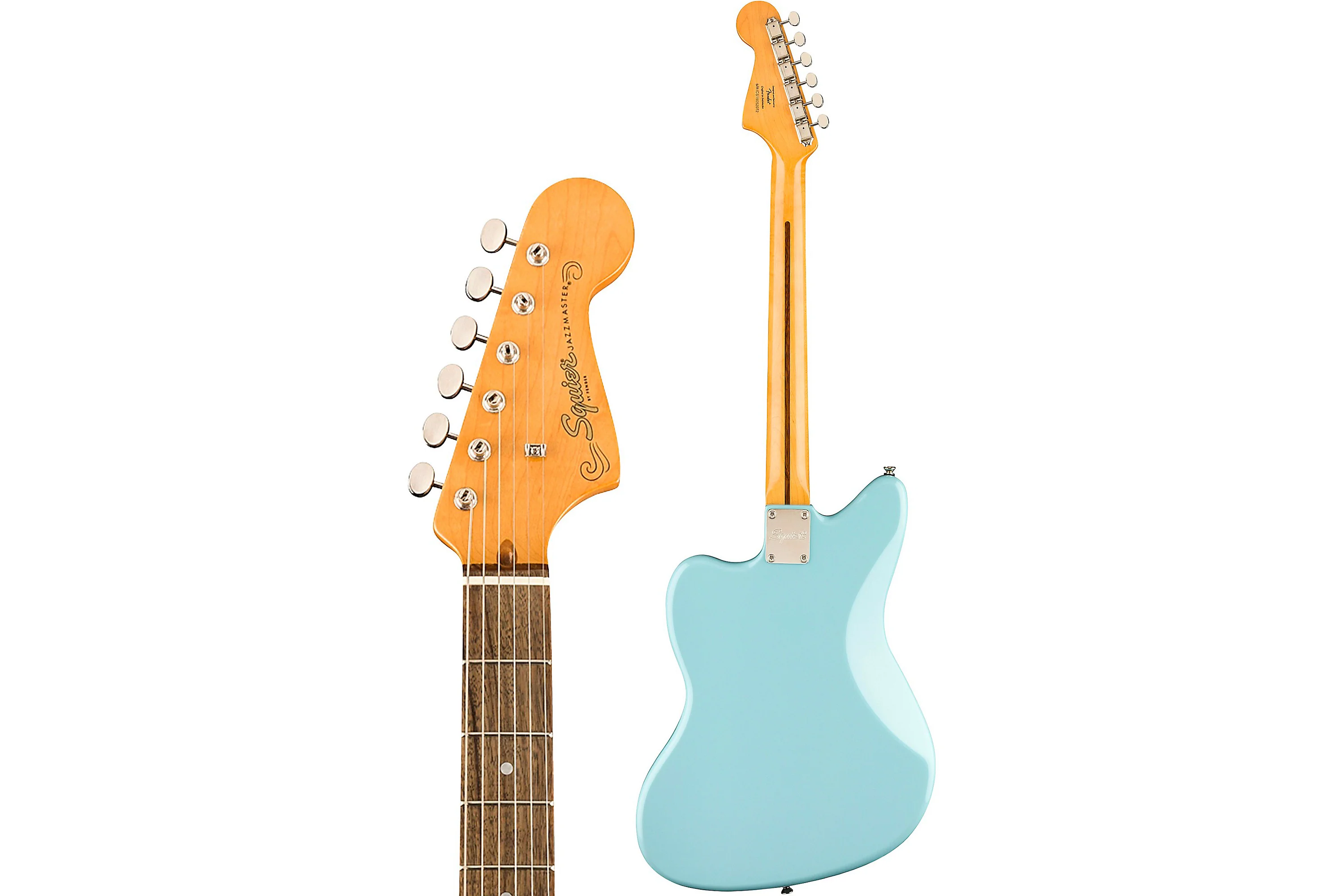 Squier FSR Classic Vibe '60s Jazzmaster, Daphne Blue - Image 4