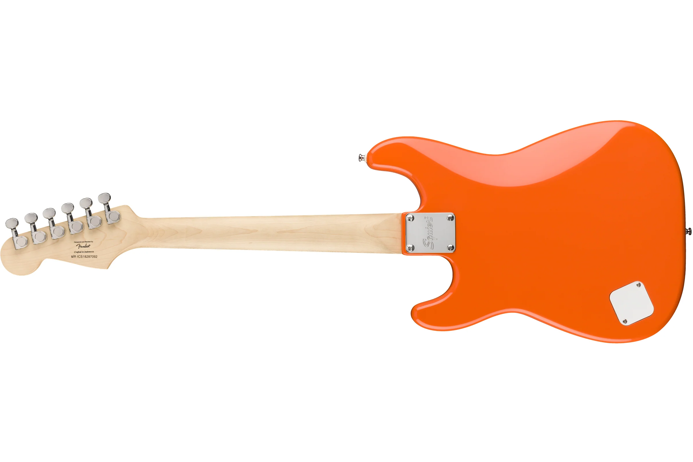 Squier FSR Mini Startocaster, Competition Orange - Image 2