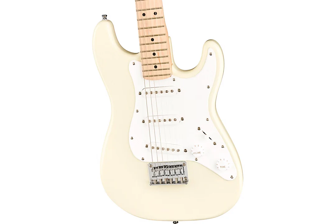Squier FSR Mini Startocaster, Olympic White - Image 3
