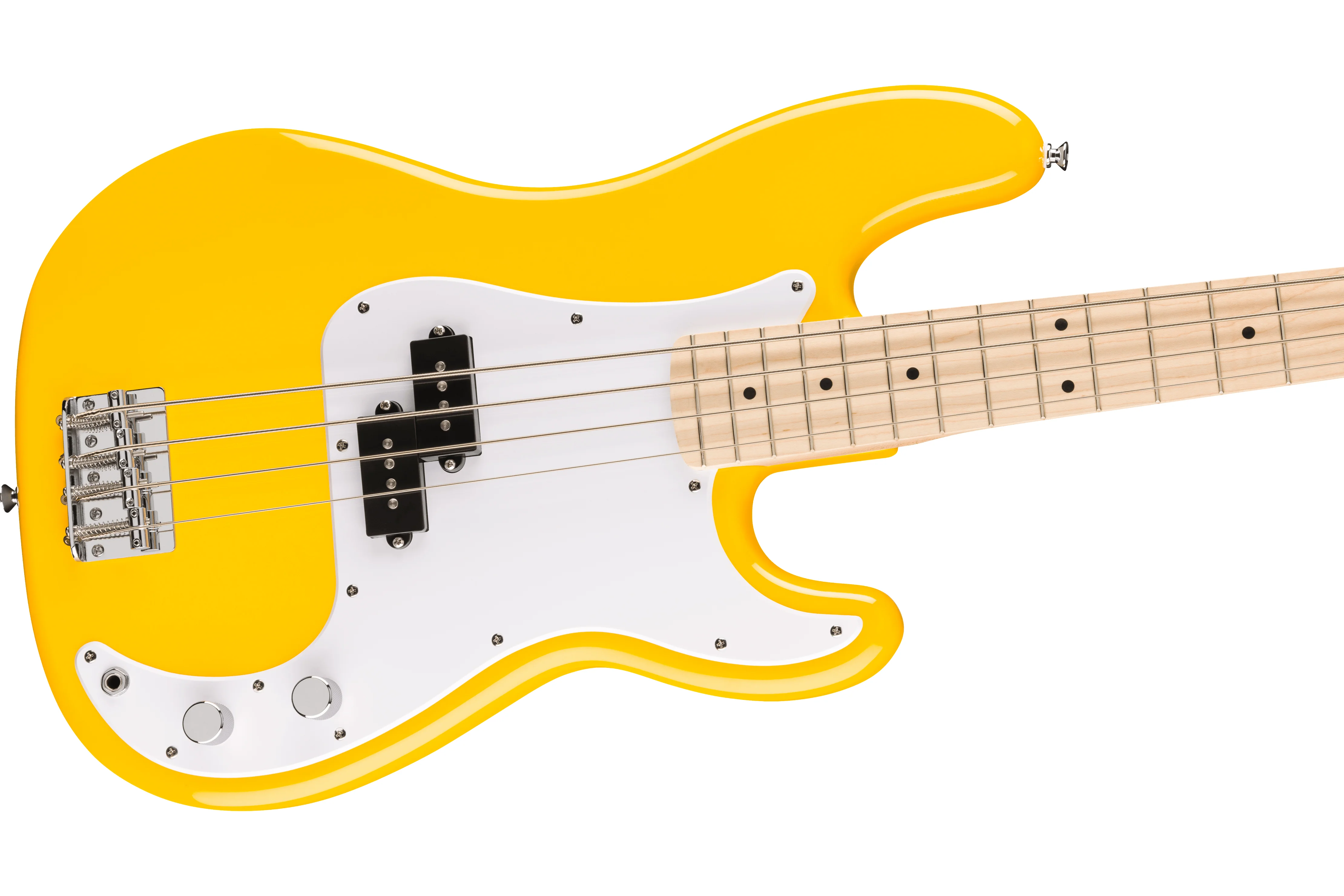 Squier FSR Sonic Precision Bass, Graffiti Yellow - Image 3