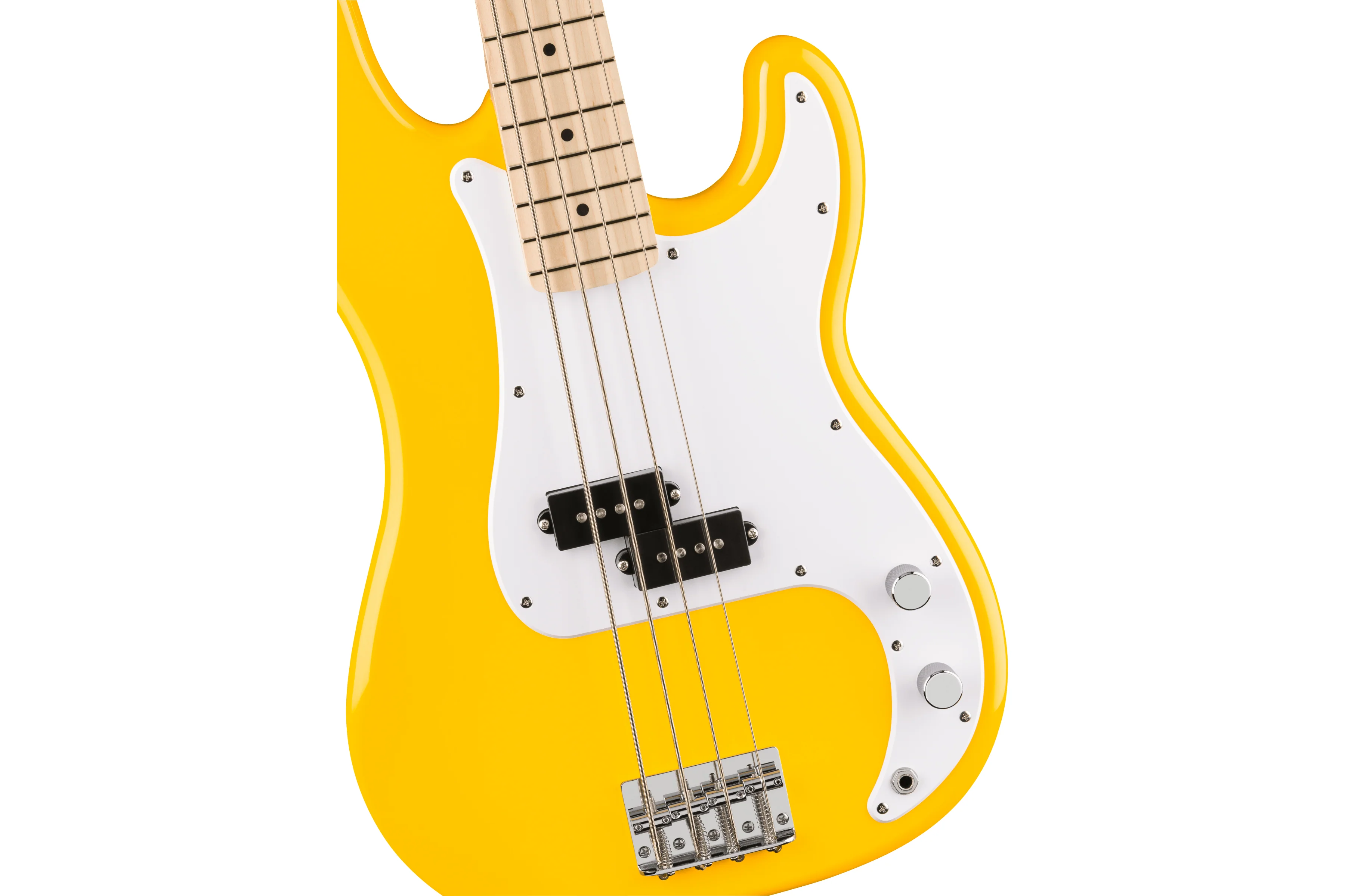 Squier FSR Sonic Precision Bass, Graffiti Yellow - Image 4