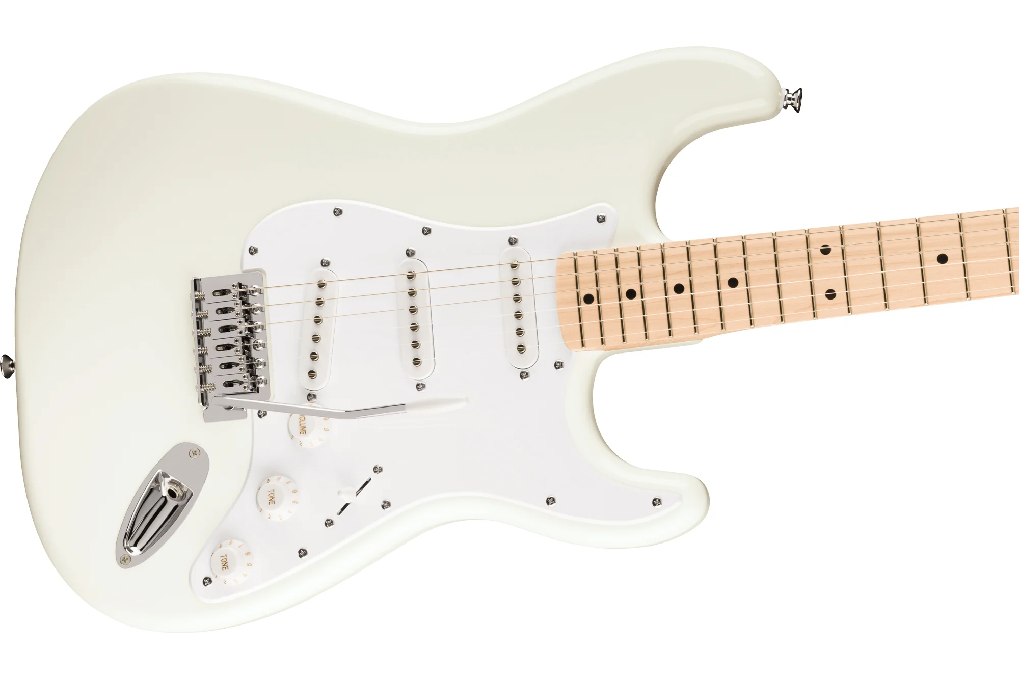 Squier FSR Sonic Stratocaster, Arctic White - Image 3