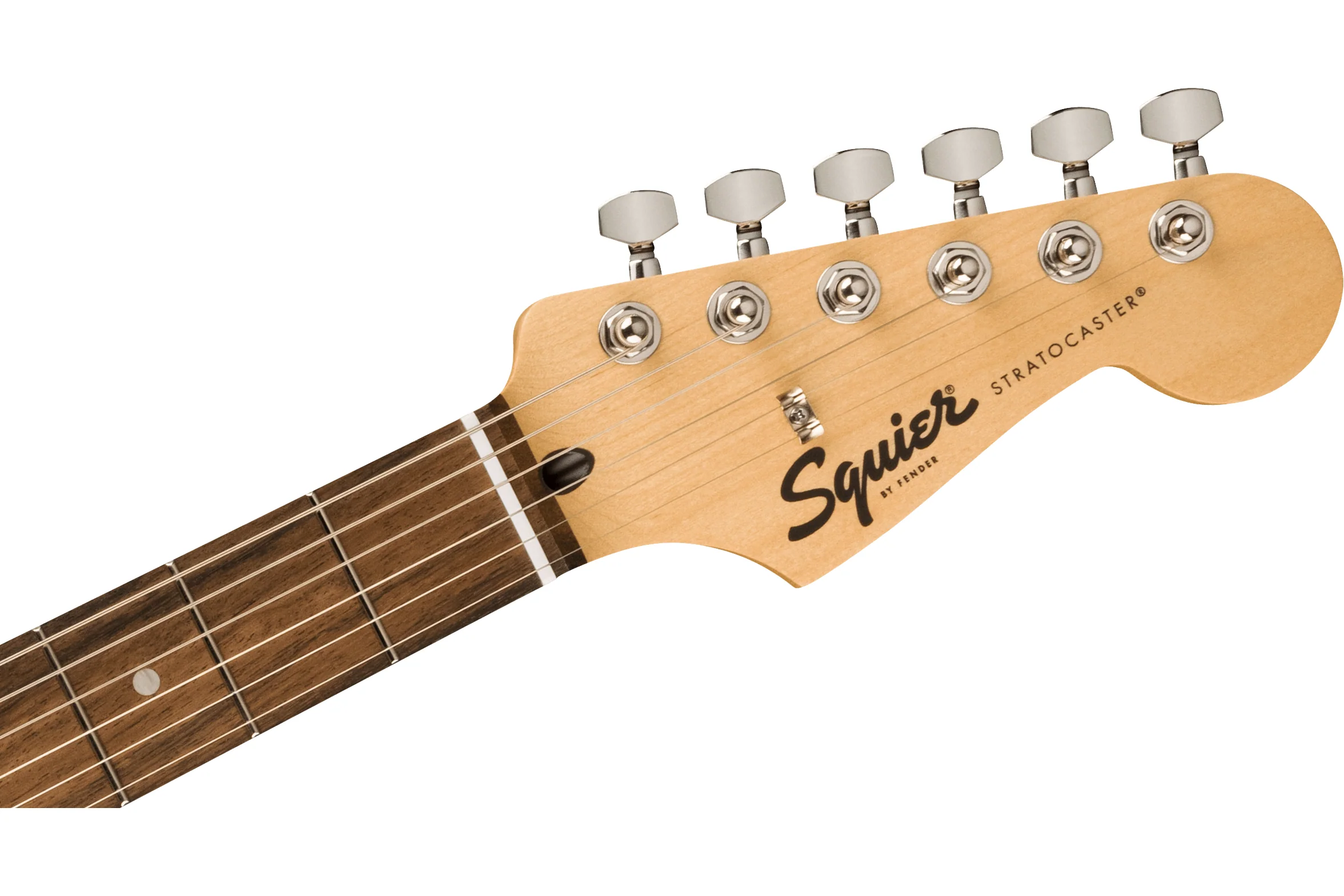 Squier FSR Sonic Stratocaster, Laurel Fingerboard, Arctic White - Image 5