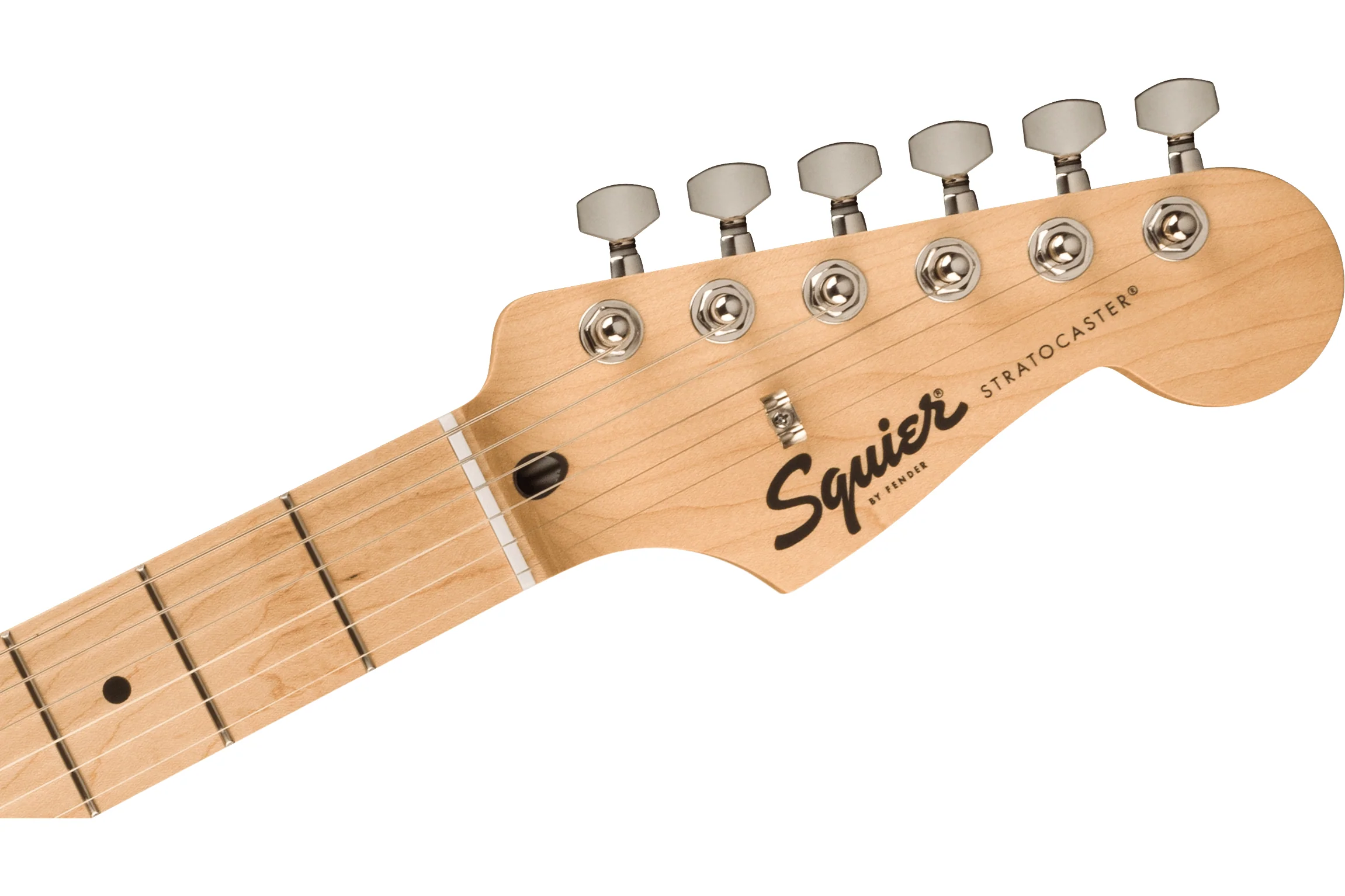 Squier FSR Sonic Stratocaster, Tahitian Coral - Image 5