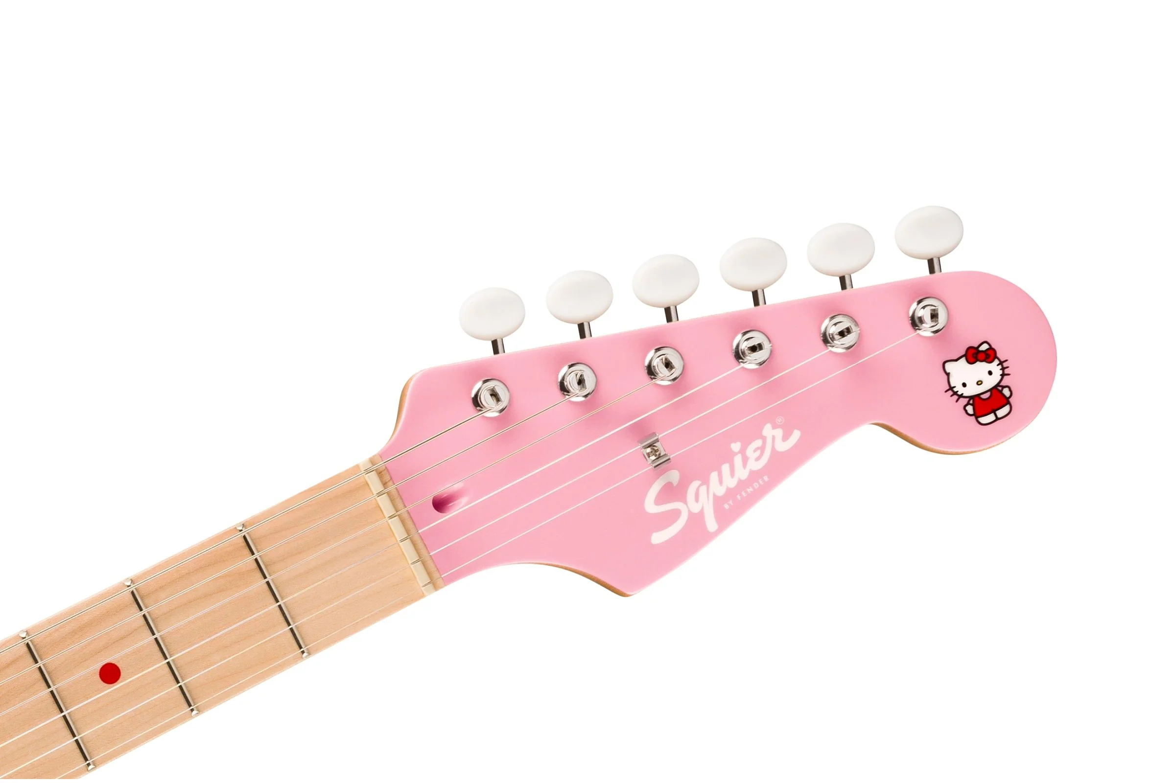 Squier Hello Kitty Pink Stratocaster - Image 5