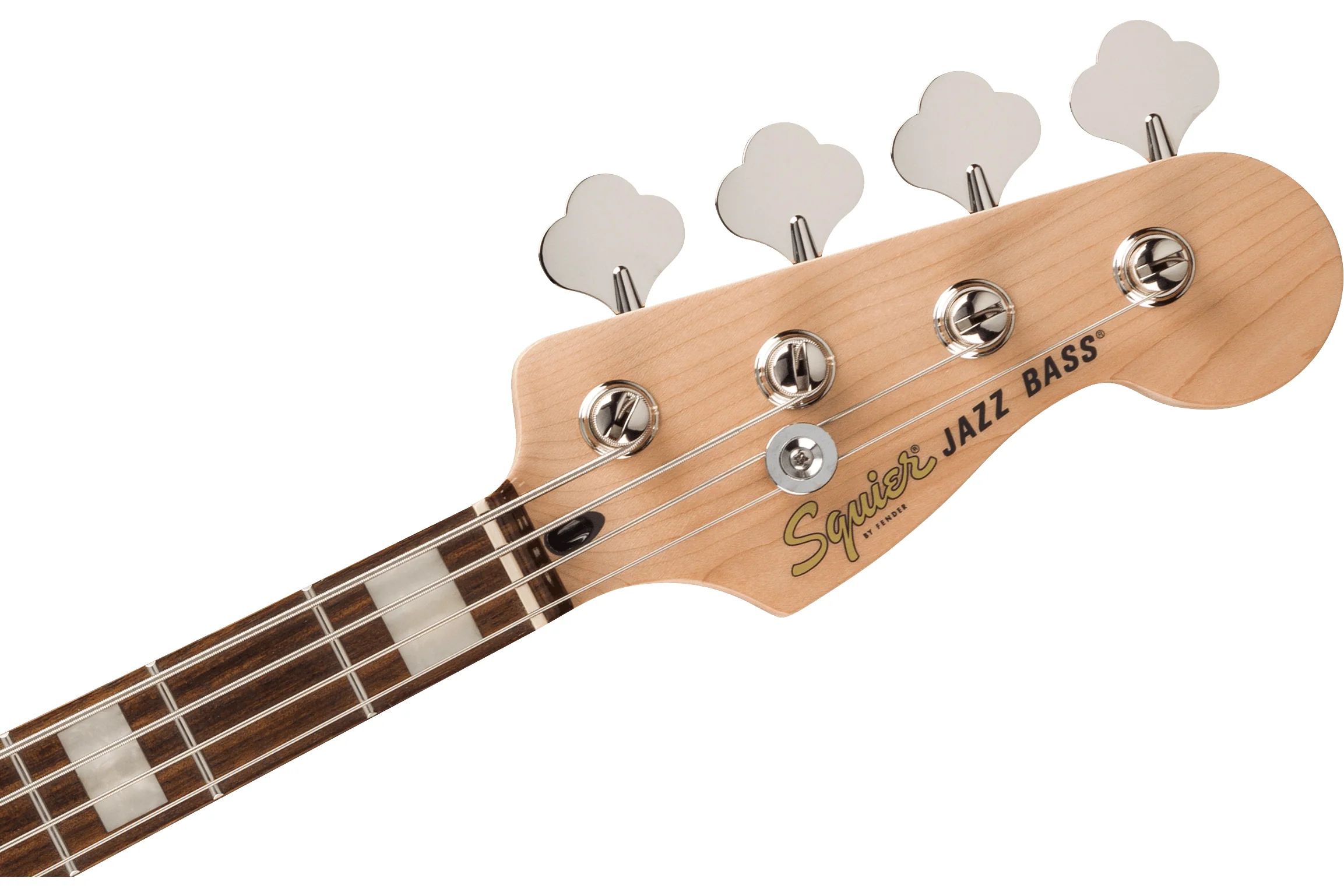 Squier Limited Edition Affinity Series Active Jazz Bass, Charcoal Frost Metallic - Image 4