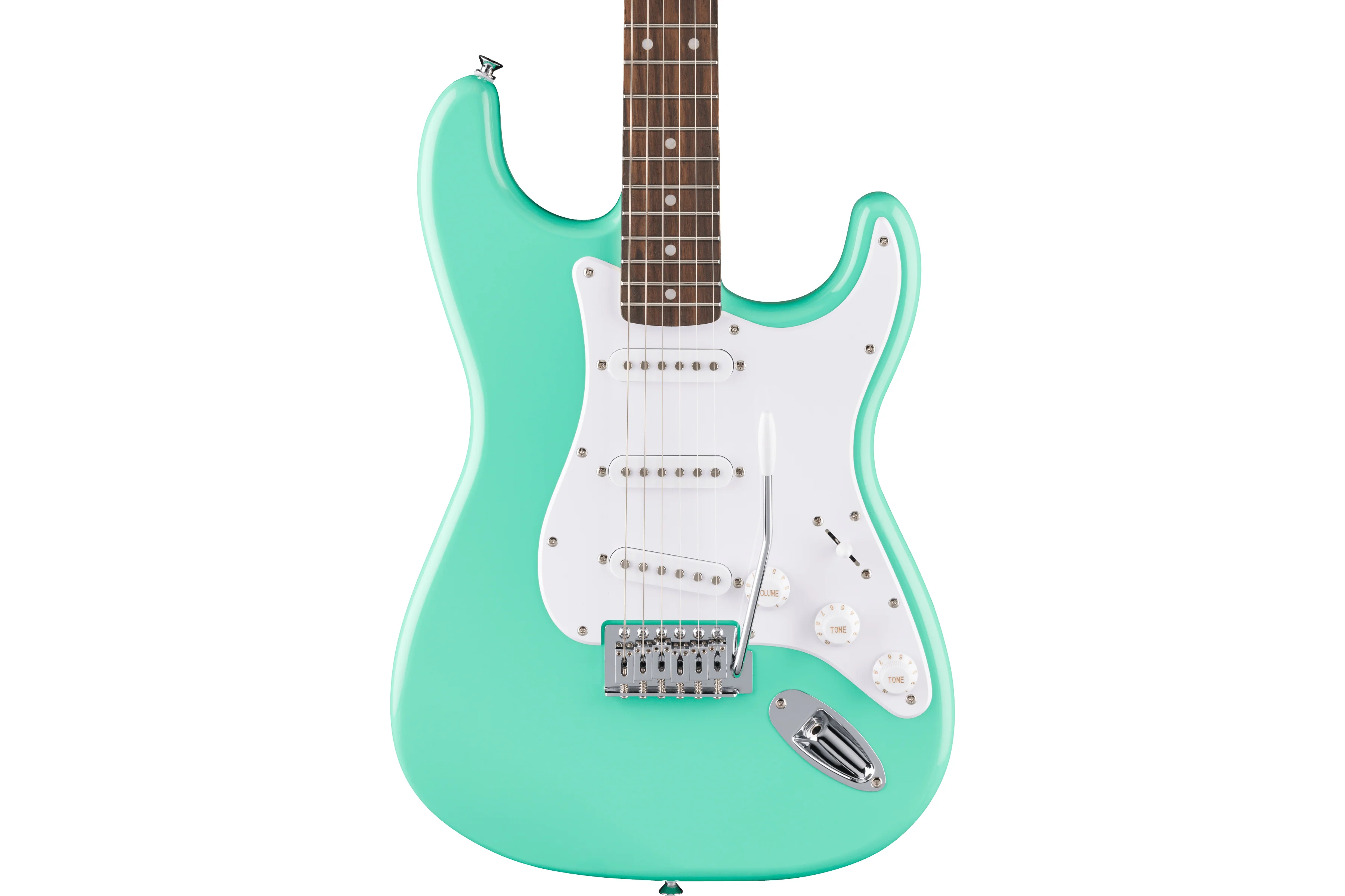 Squier Limited Edition Sonic Stratocaster, Sea Foam Green - Image 3