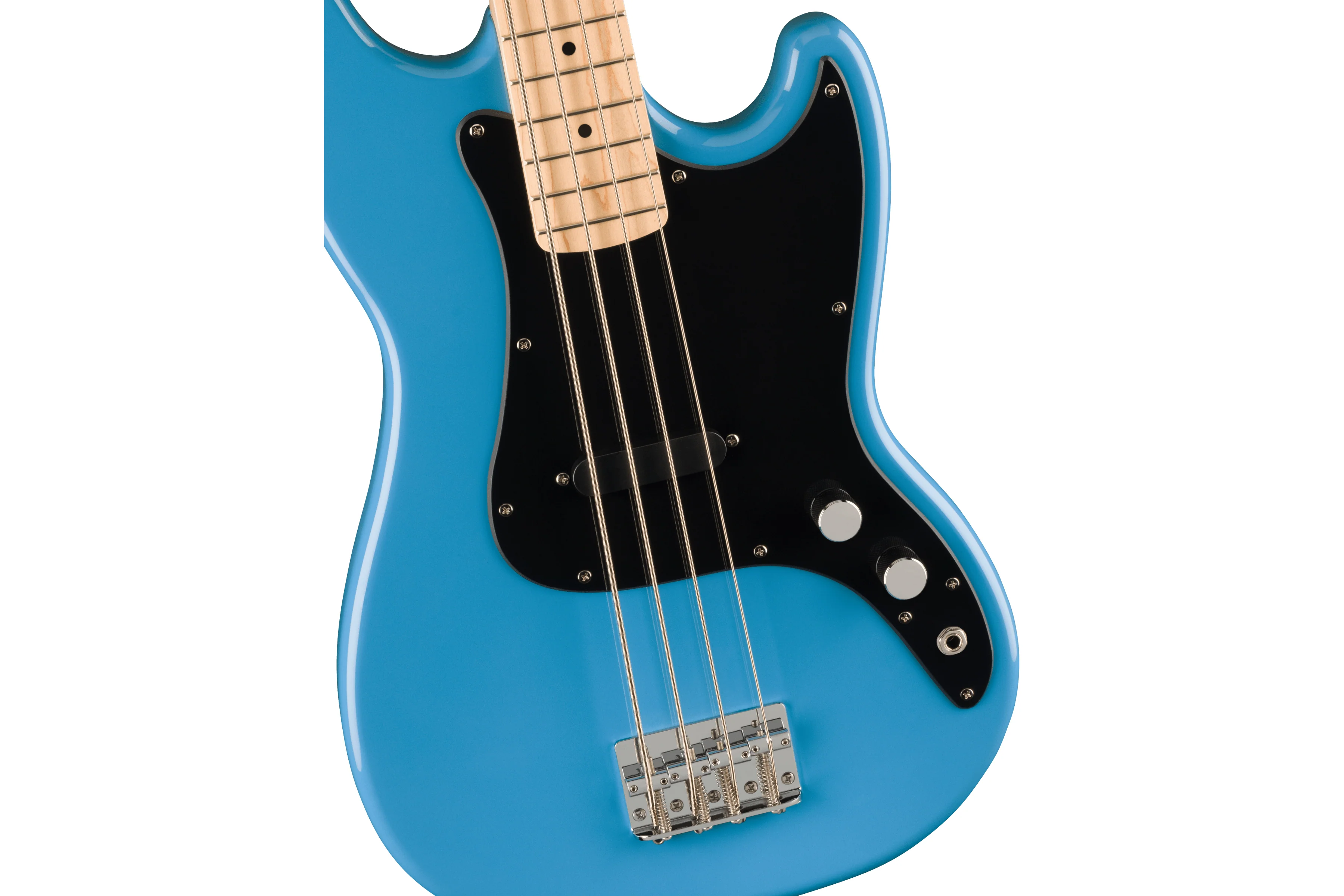 Squier FSR Sonic Bronco Bass, California Blue - Image 4